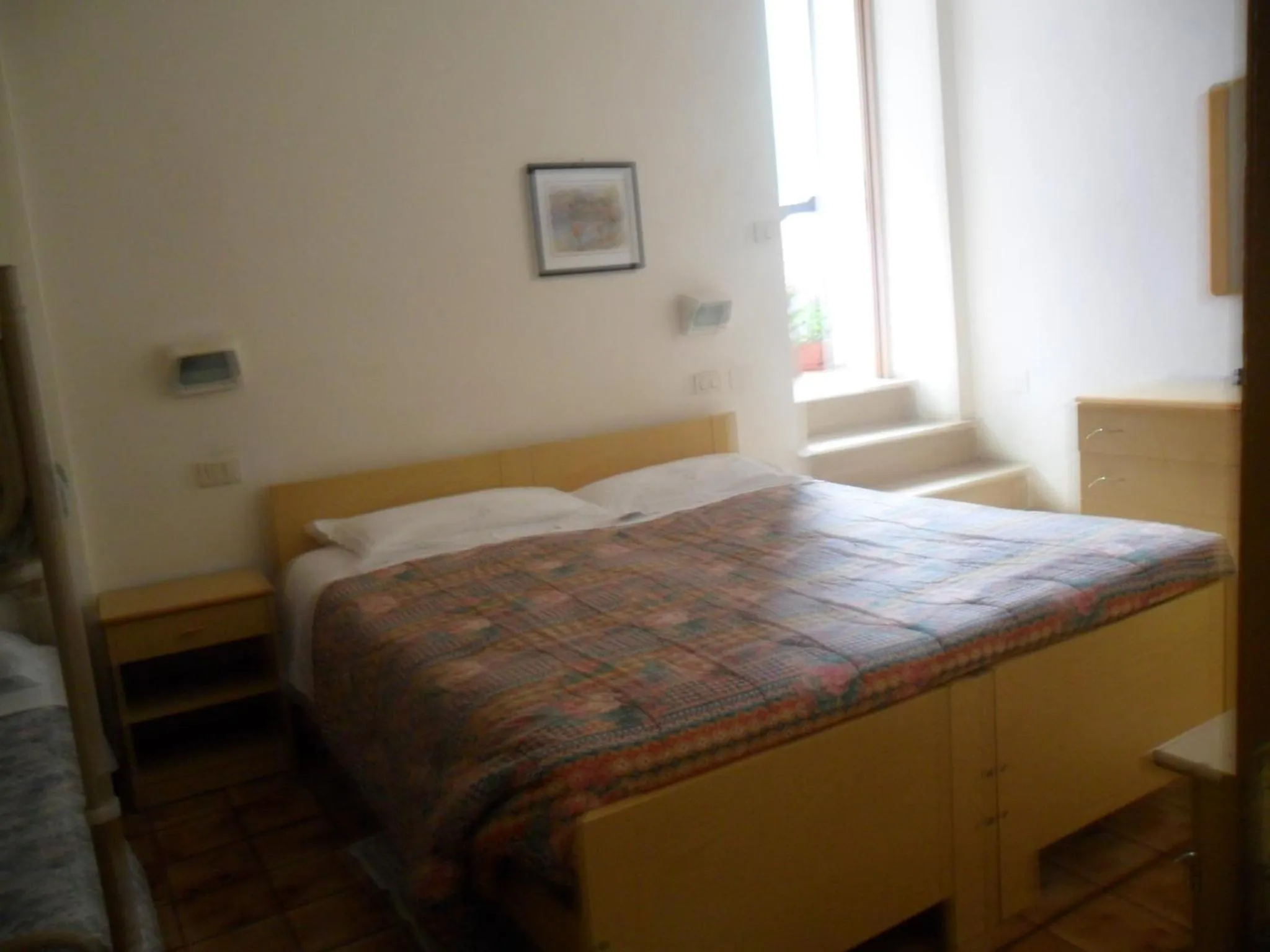 Bed in Albergo Giardino