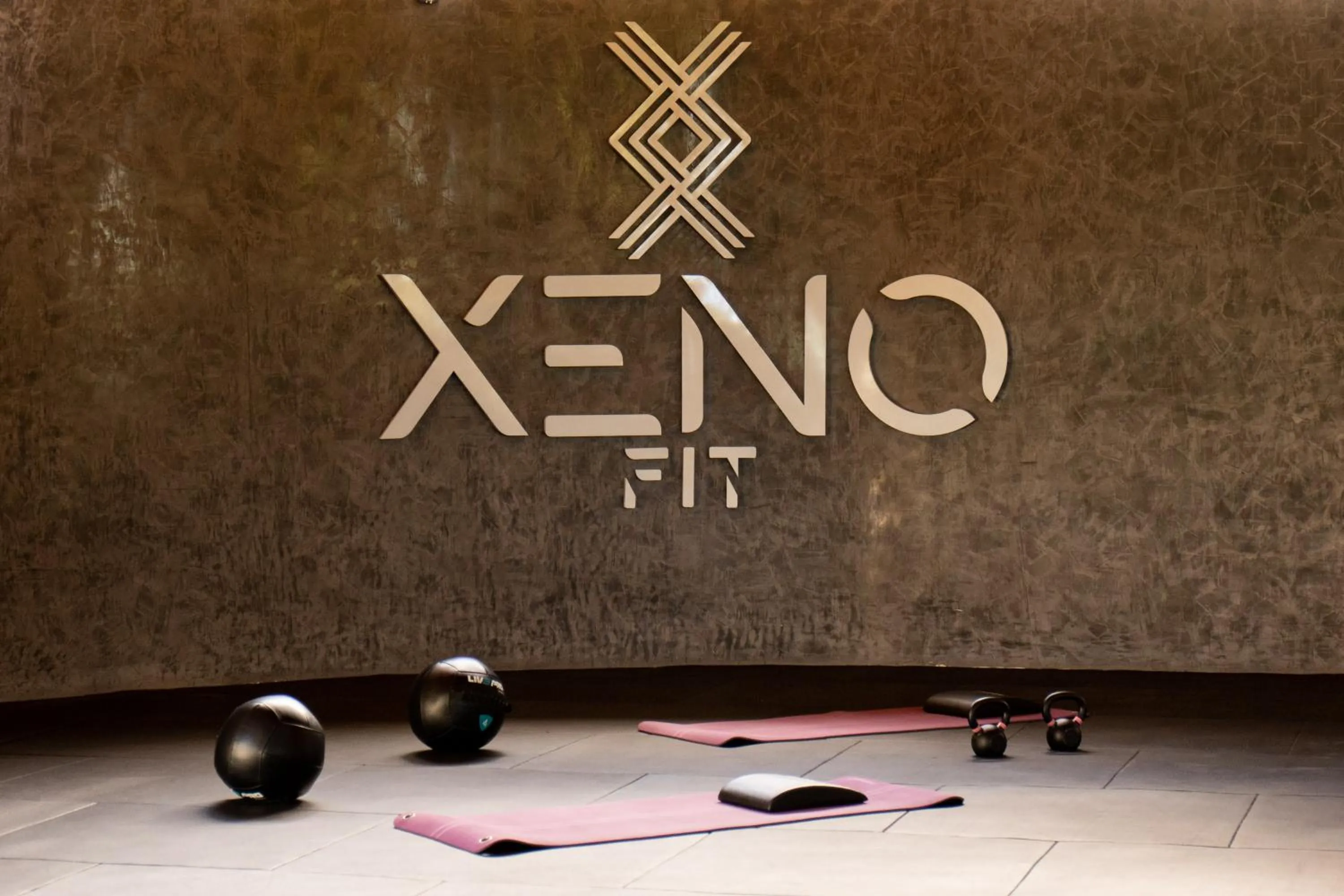 Fitness centre/facilities in Reset Lombok Hotel