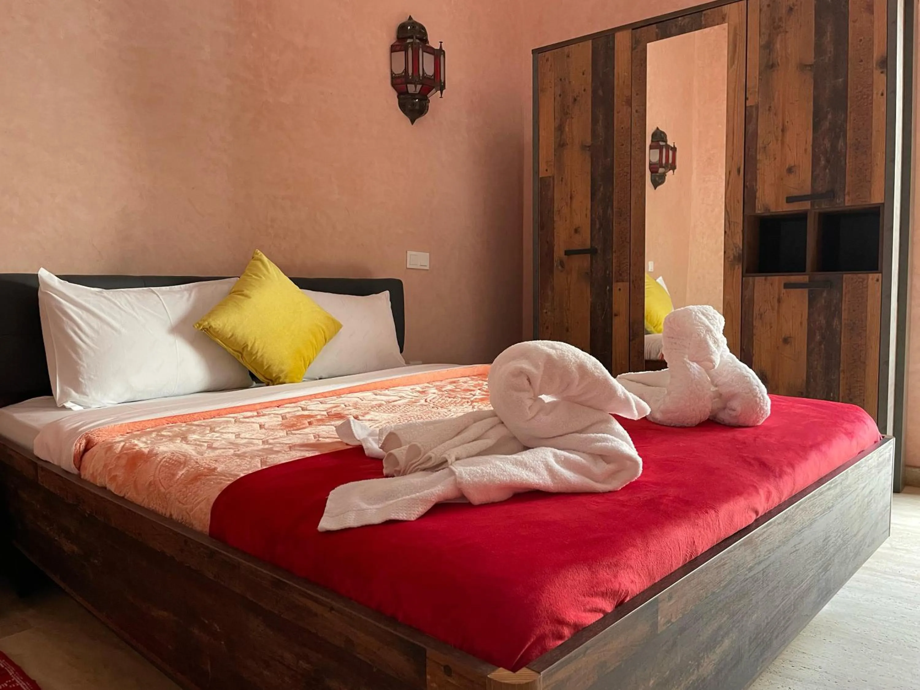 Bed in Riad La Bigarade