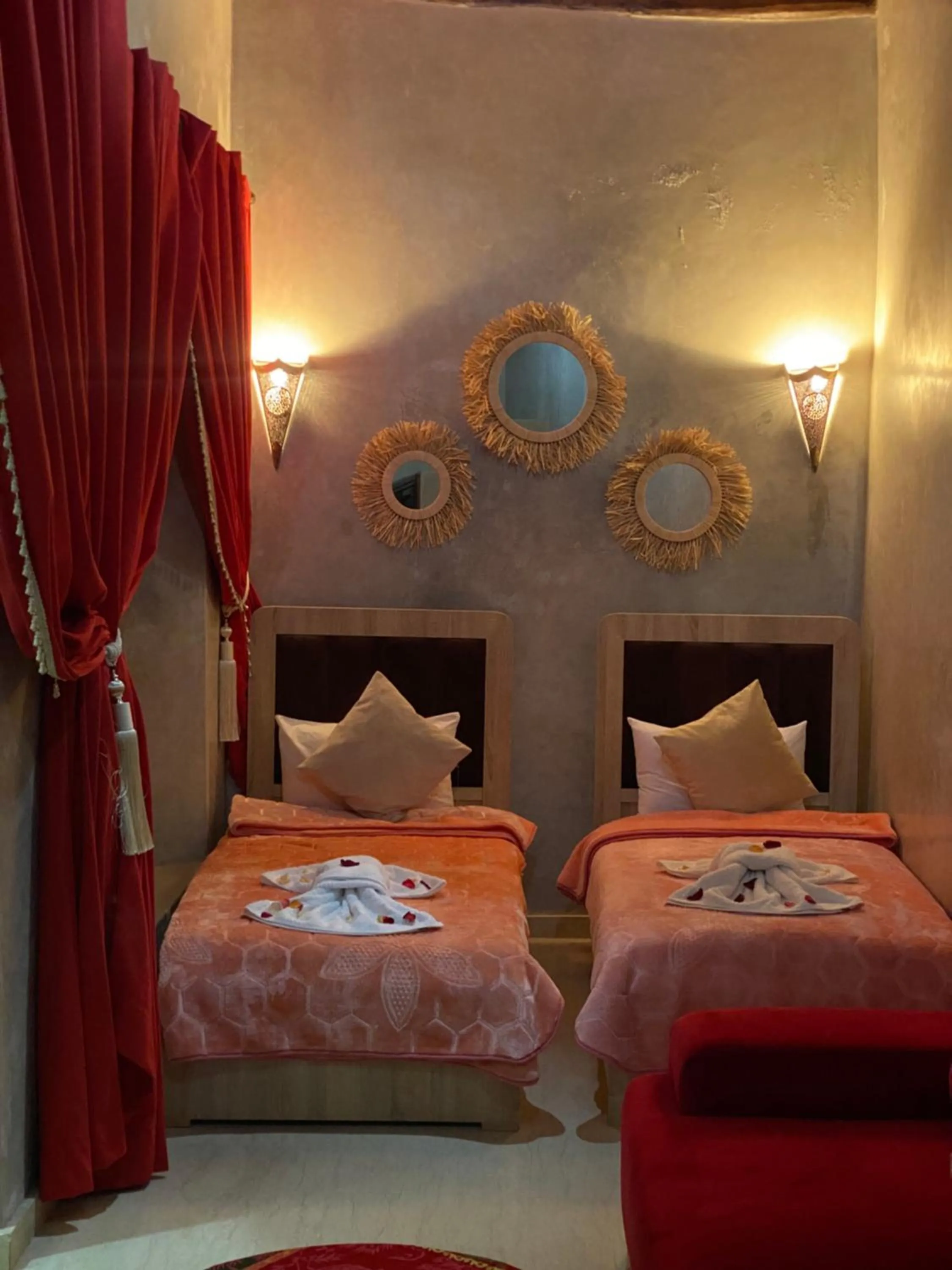 Bed in Riad La Bigarade