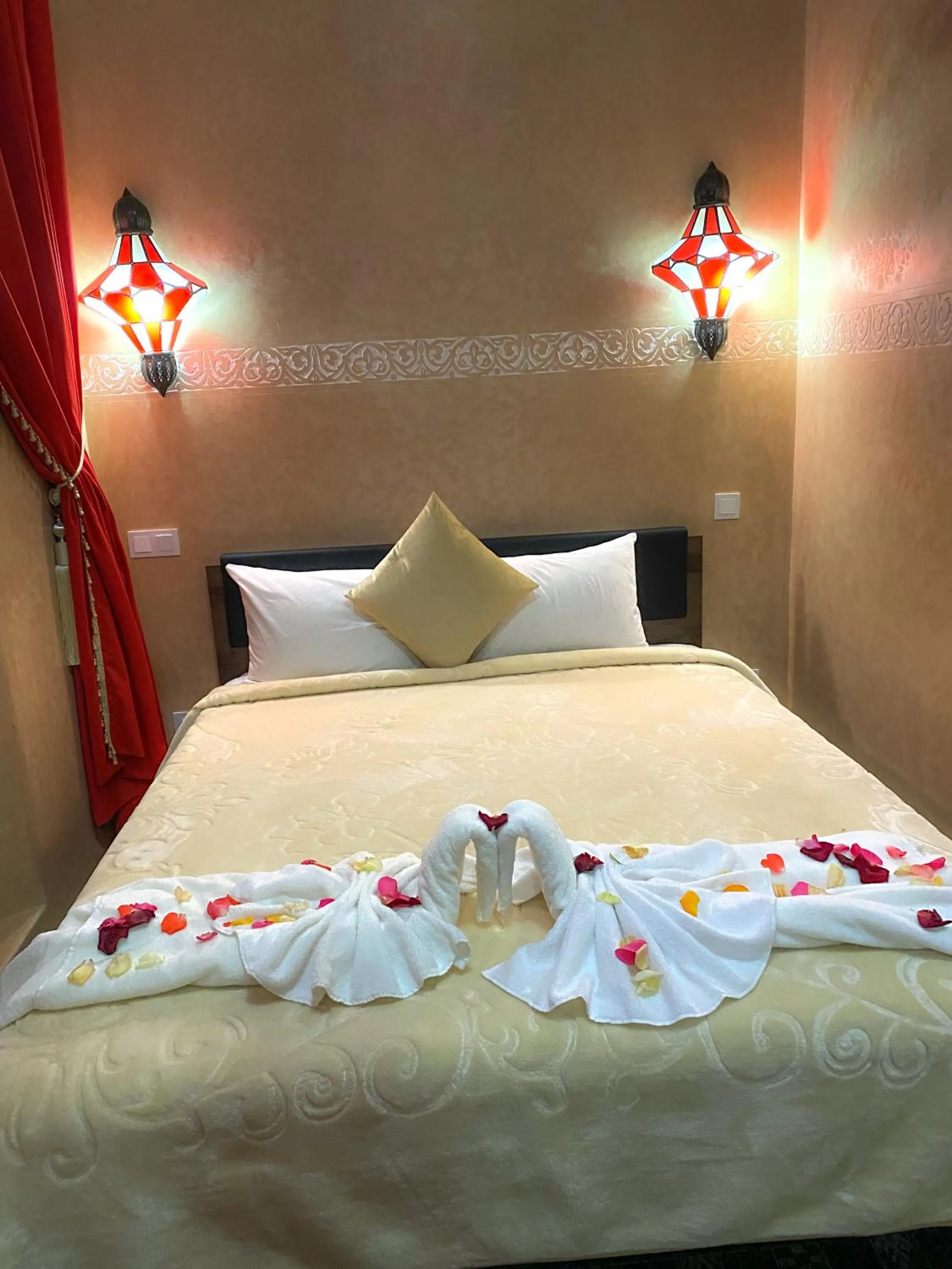 Bed in Riad La Bigarade