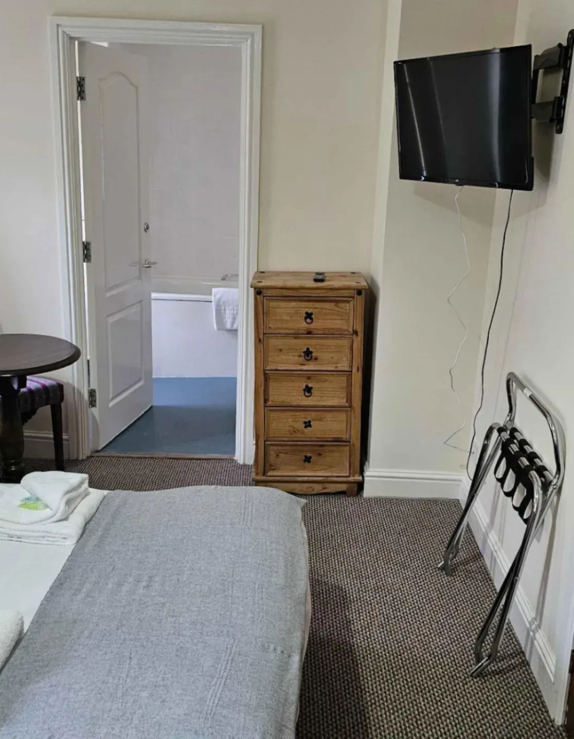 Bed in Plas Bellin Hall Bed in Plas Bellin Hall