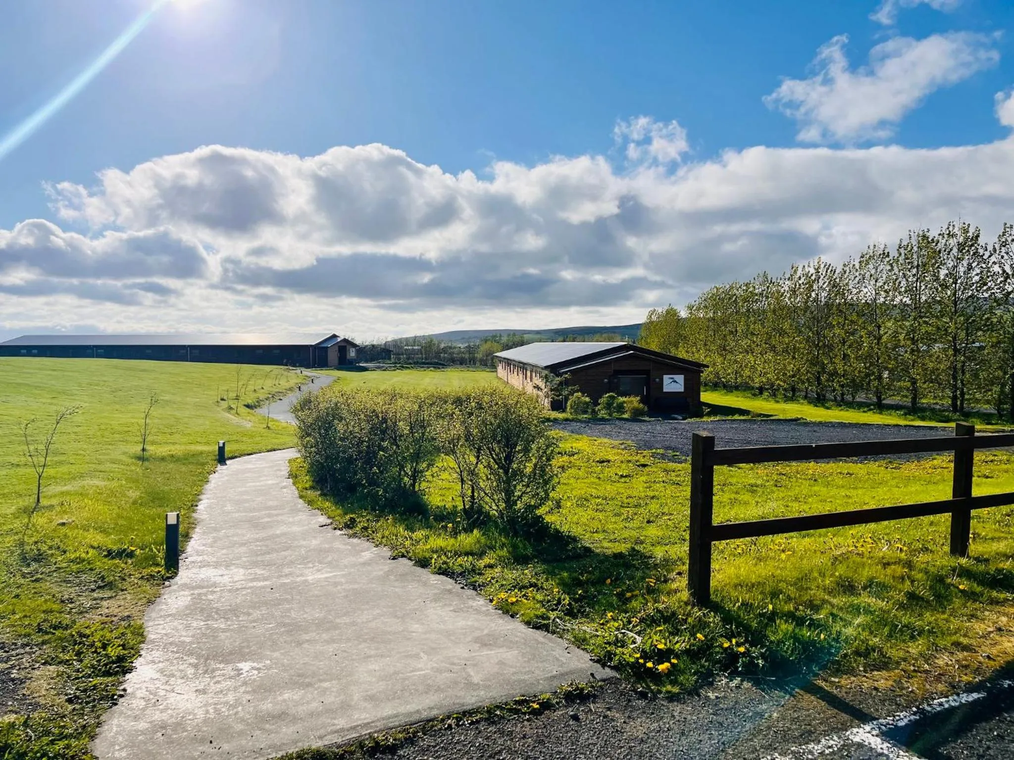 Property building in Hótel Eyjafjallajökull