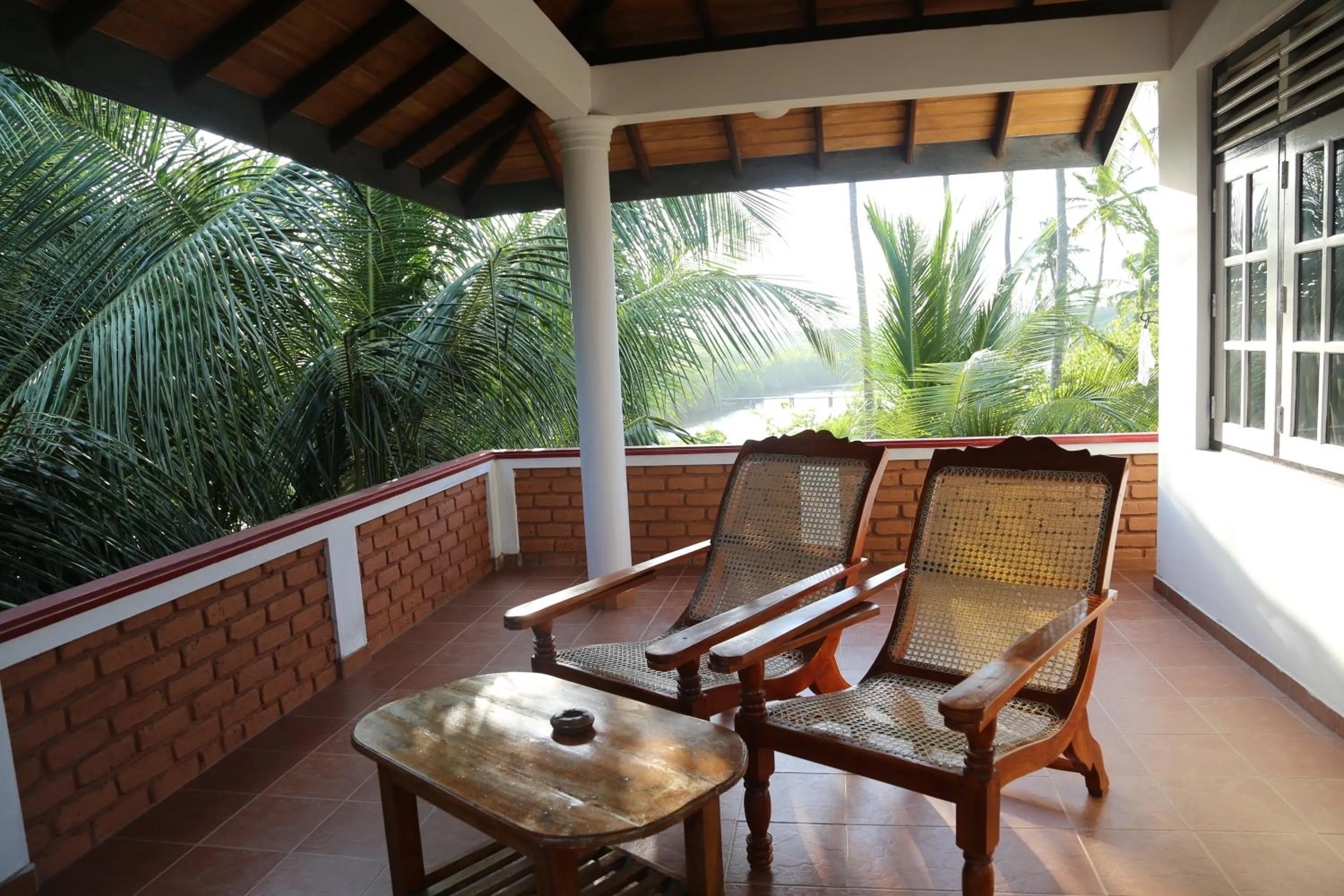 Balcony/Terrace in Lonely Beach Resort Tangalle