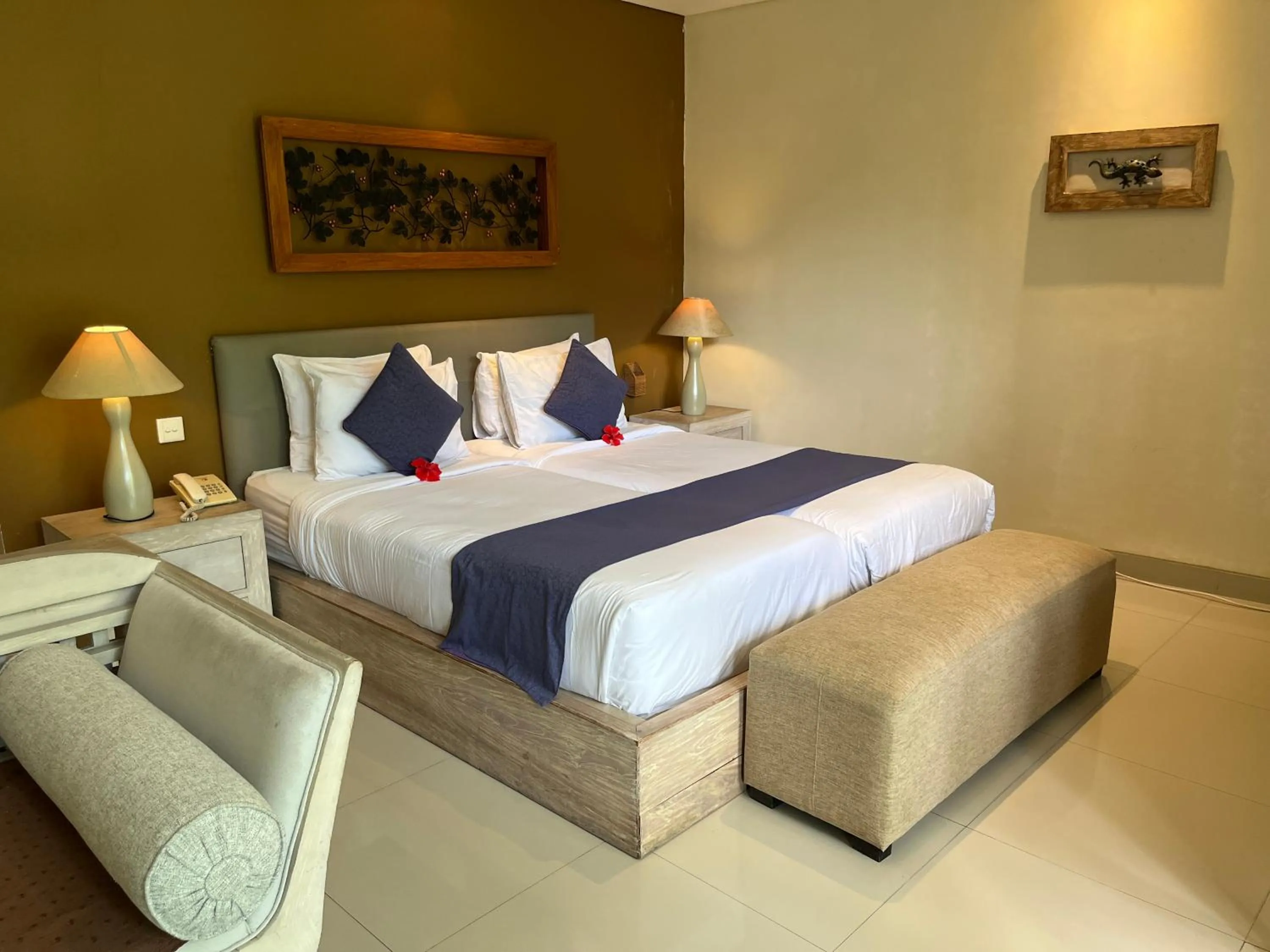 Bed in Labak River Hotel by EPS