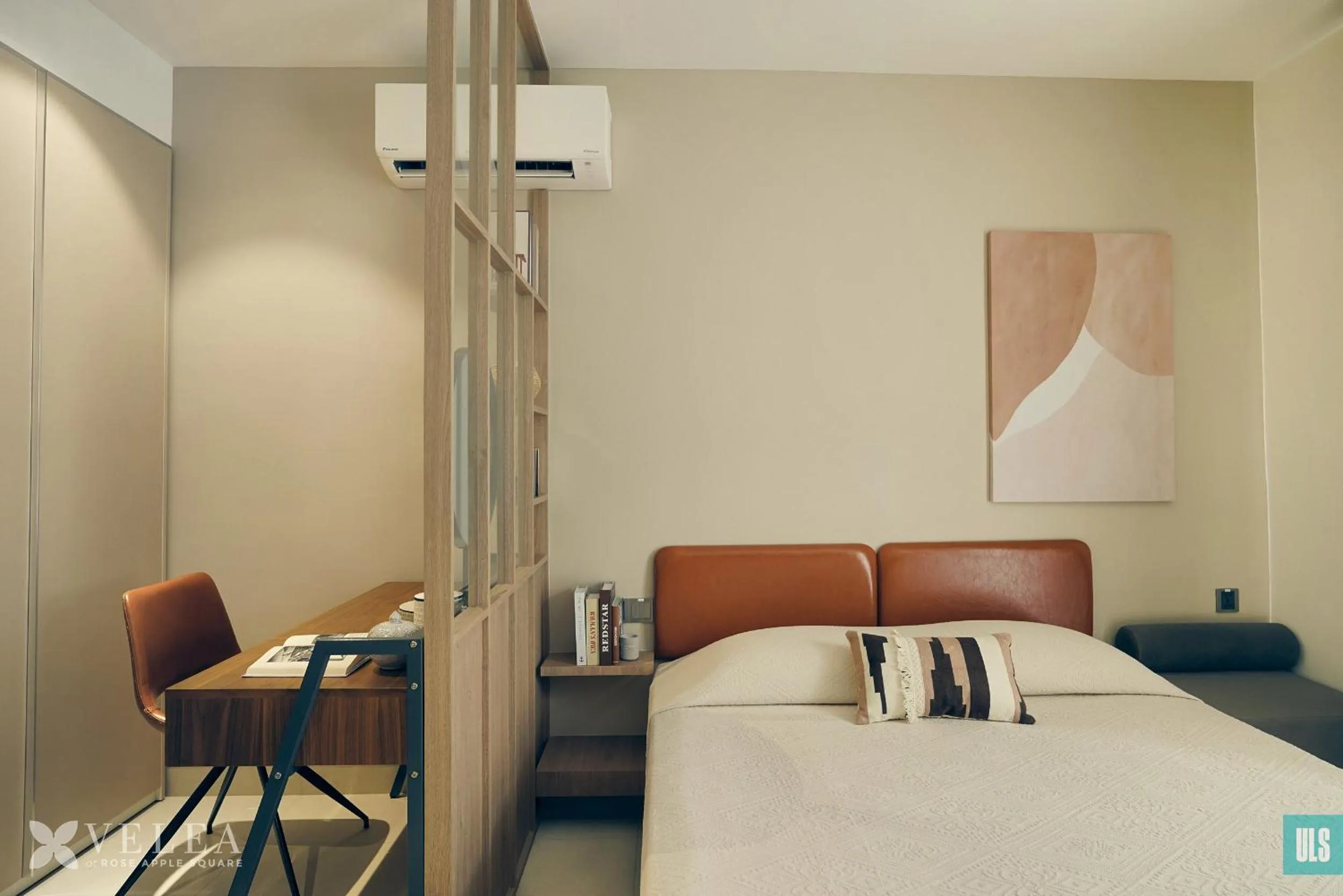 Bedroom, Bed in Velea@Rose Apple Square