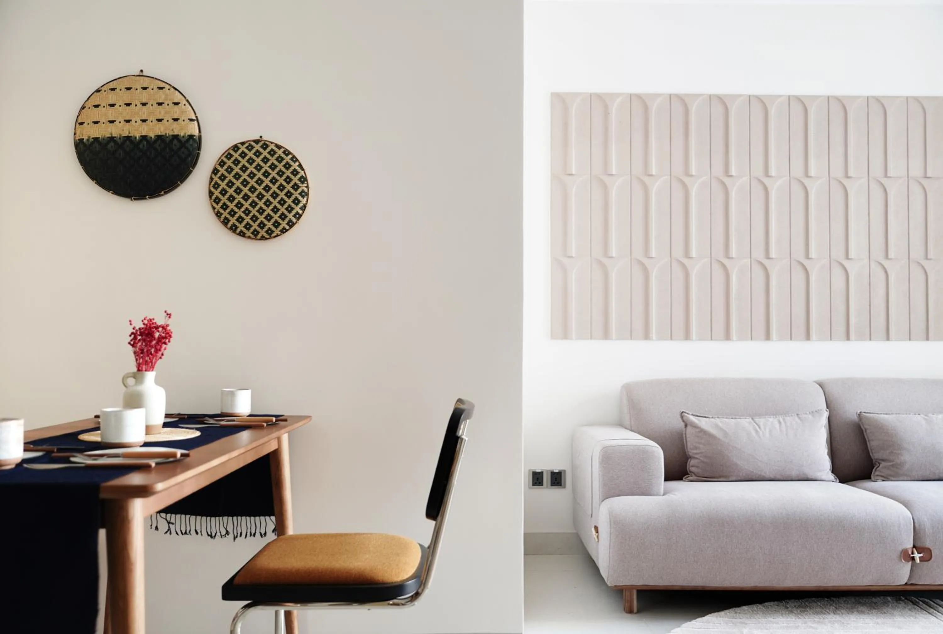 Living room in Velea@Rose Apple Square