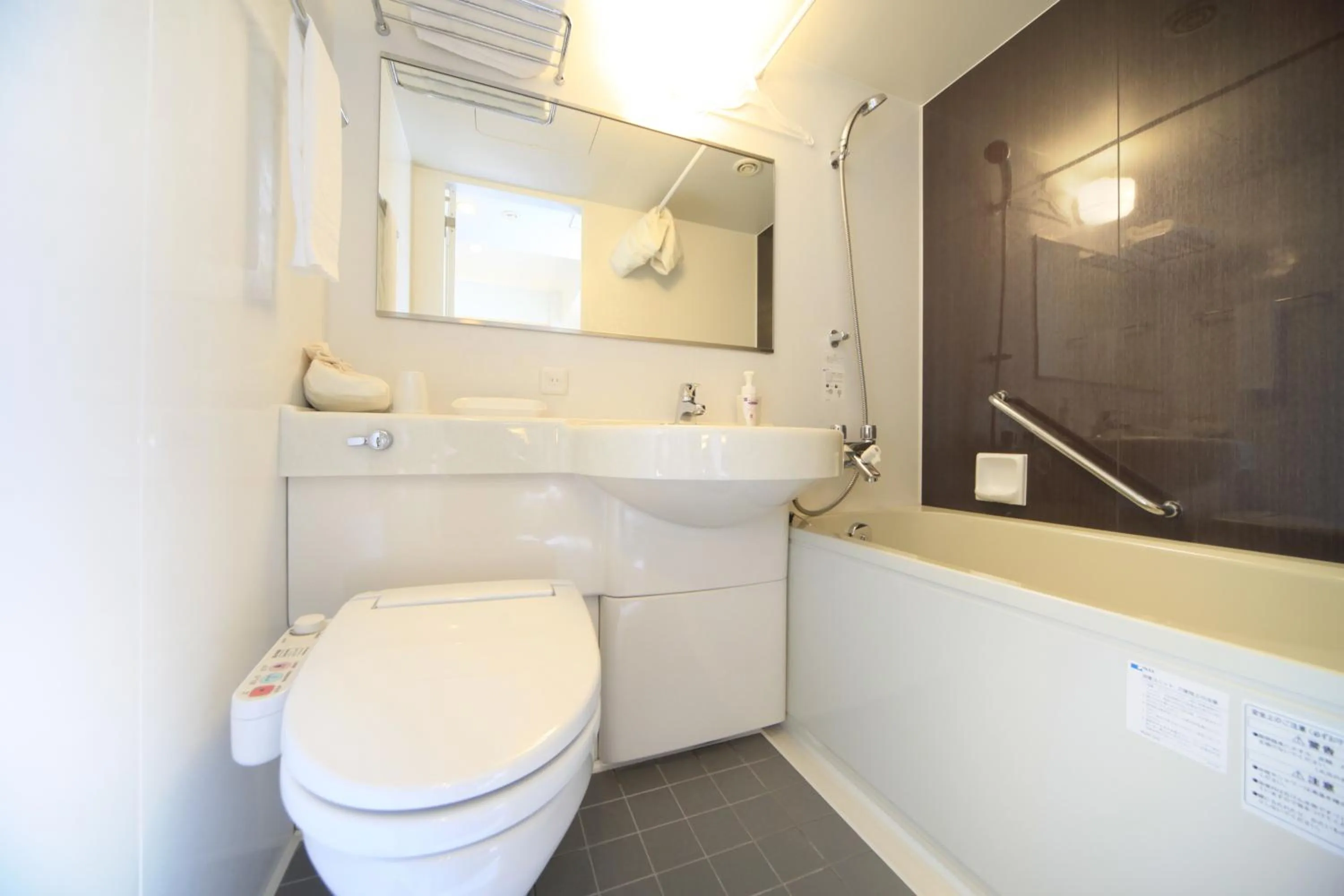 Toilet in Sotetsu Fresa Inn Shimbashi-Karasumoriguchi