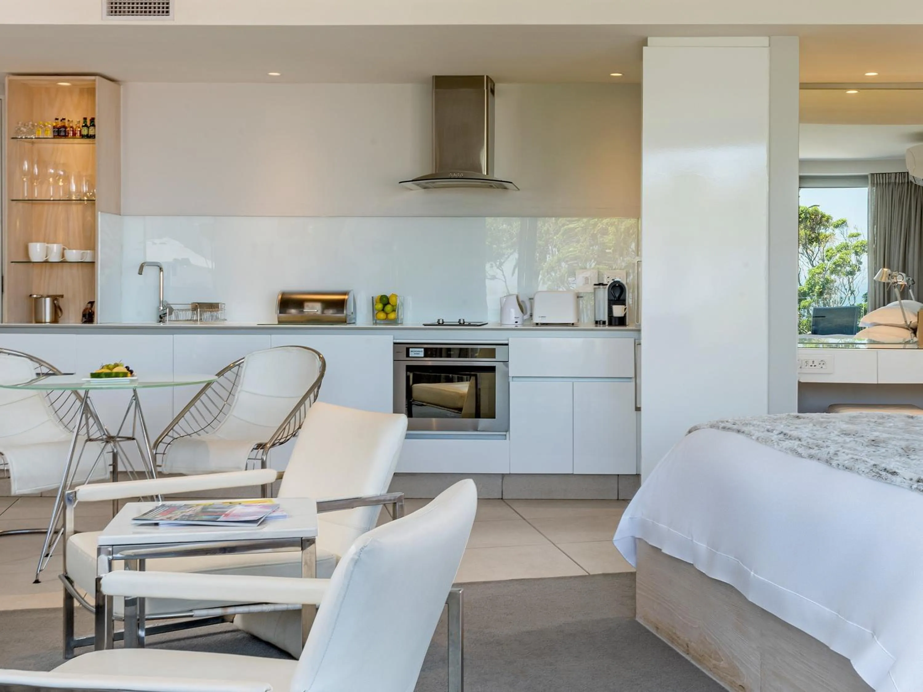 Kitchen or kitchenette in South Beach Camps Bay Boutique Hotel