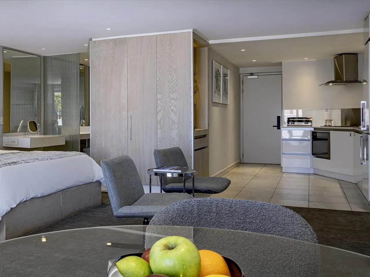 Seating area in South Beach Camps Bay Boutique Hotel