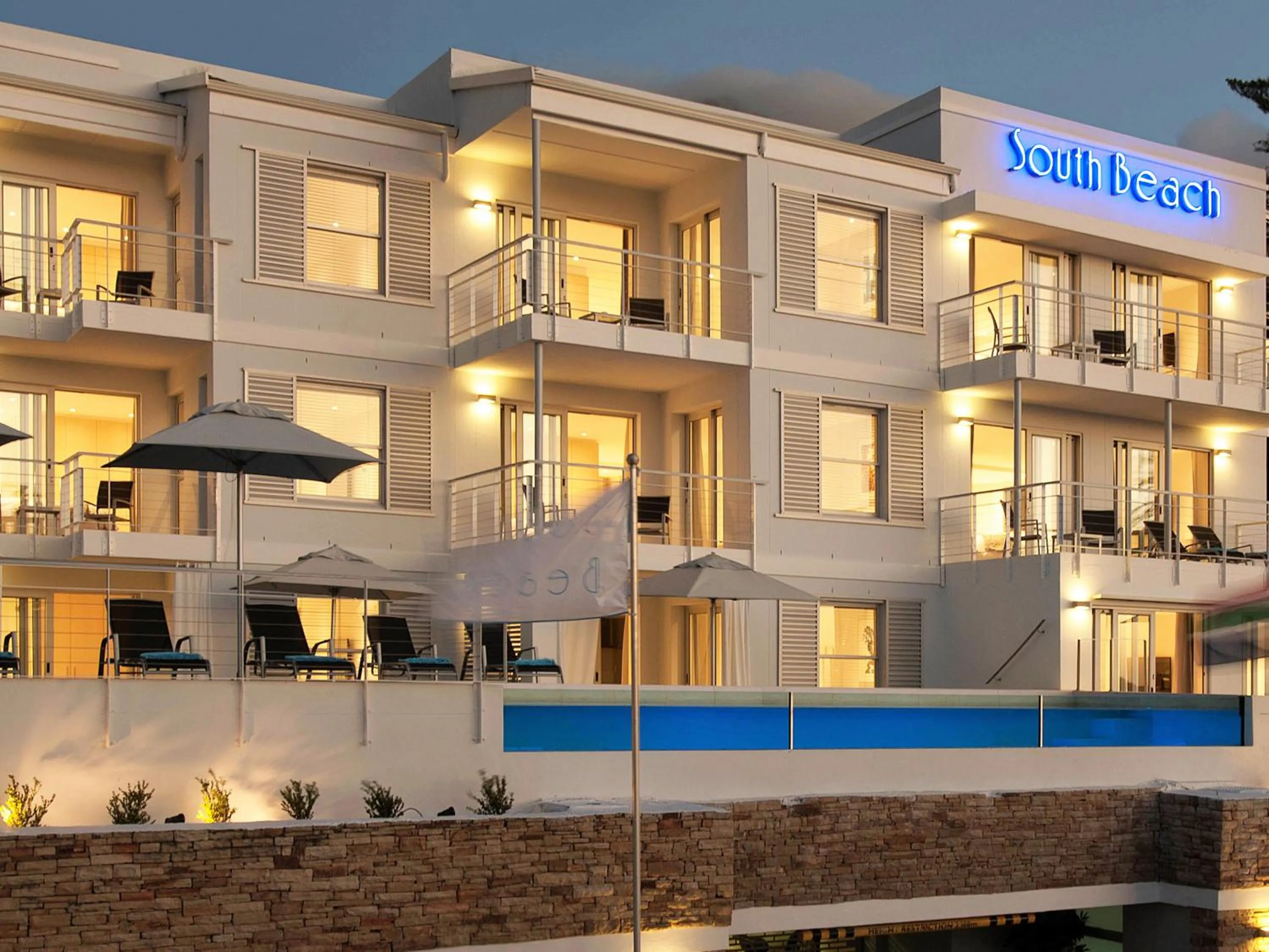 Facade/entrance in South Beach Camps Bay Boutique Hotel