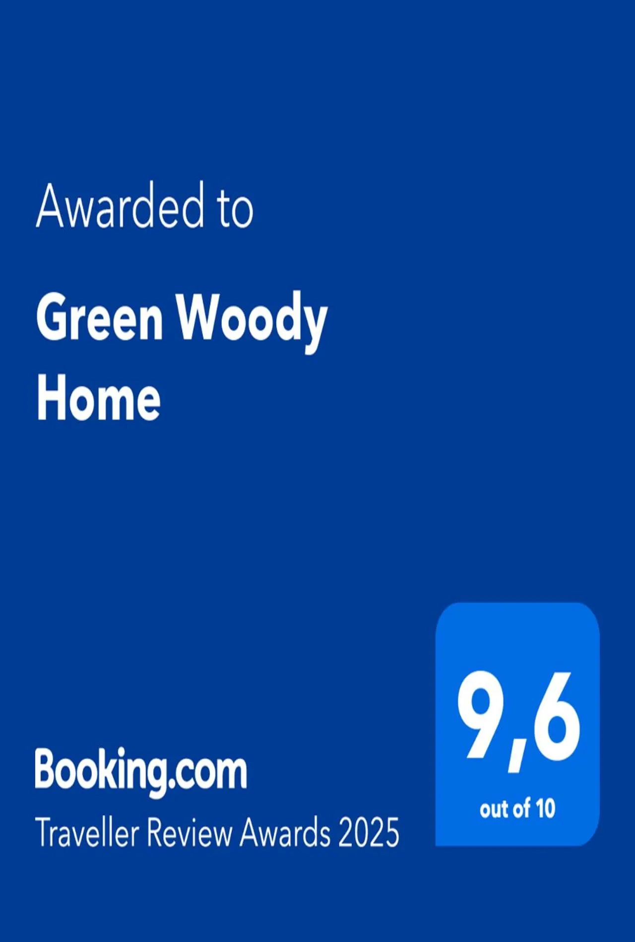 Logo/Certificate/Sign in Green Woody Home