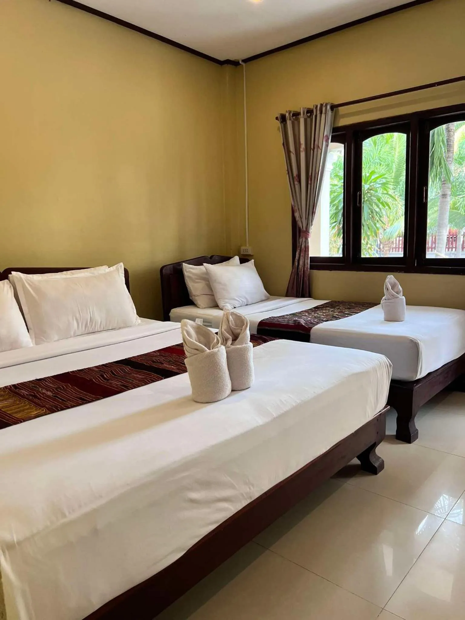 Bed in Lebijou Guesthouse - Konesavath