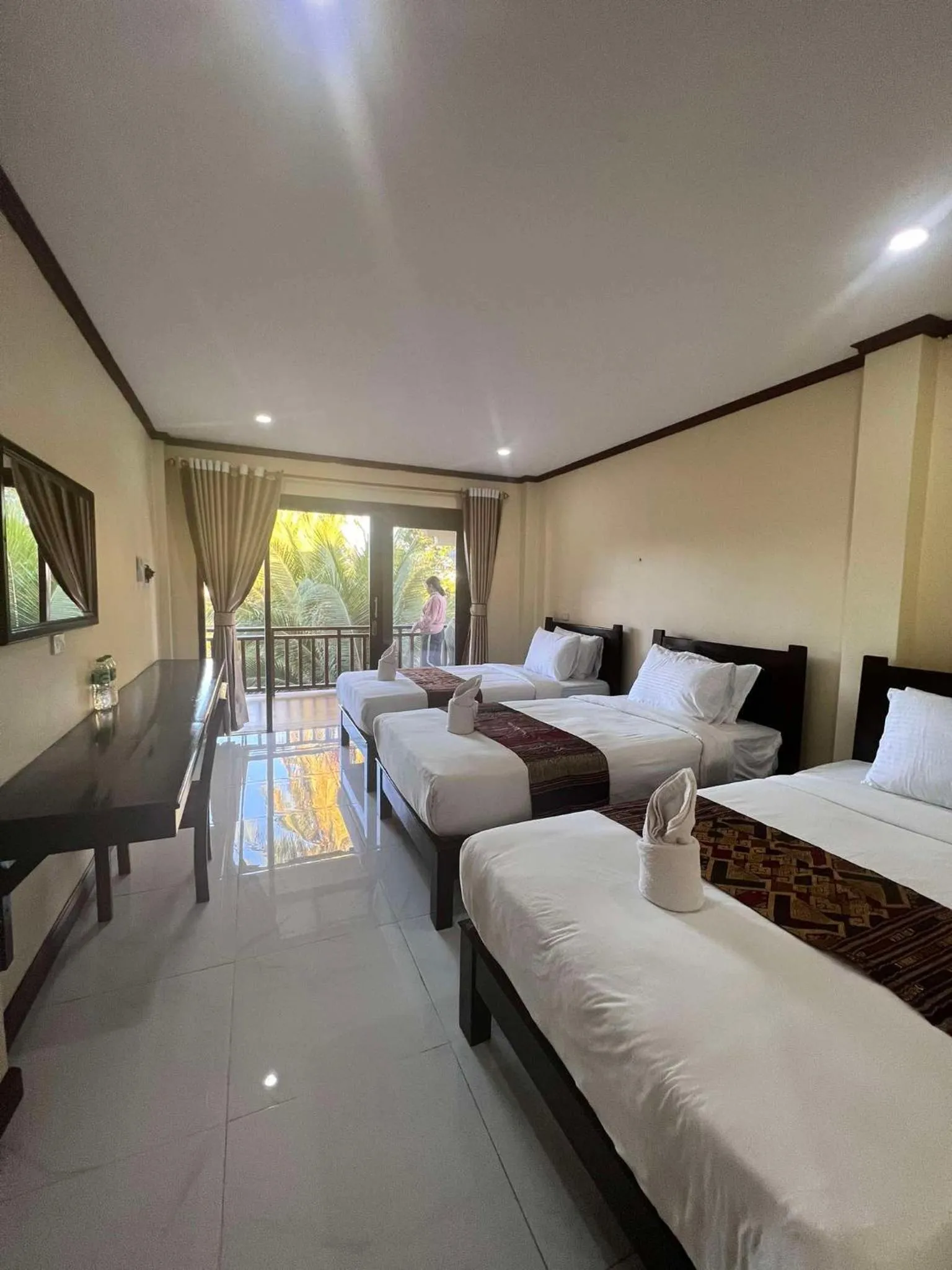 Bed in Lebijou Guesthouse - Konesavath