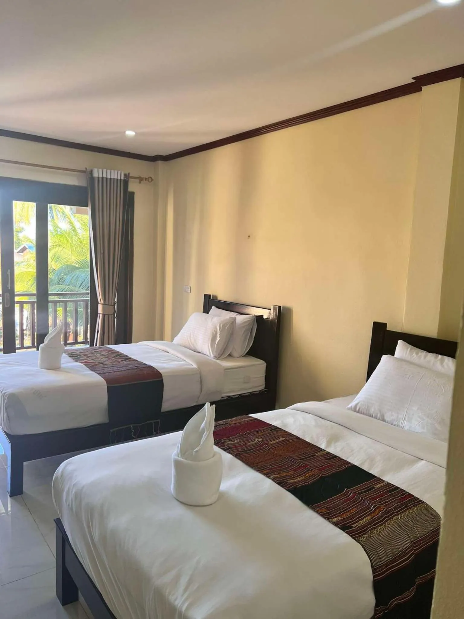 Bed in Lebijou Guesthouse - Konesavath