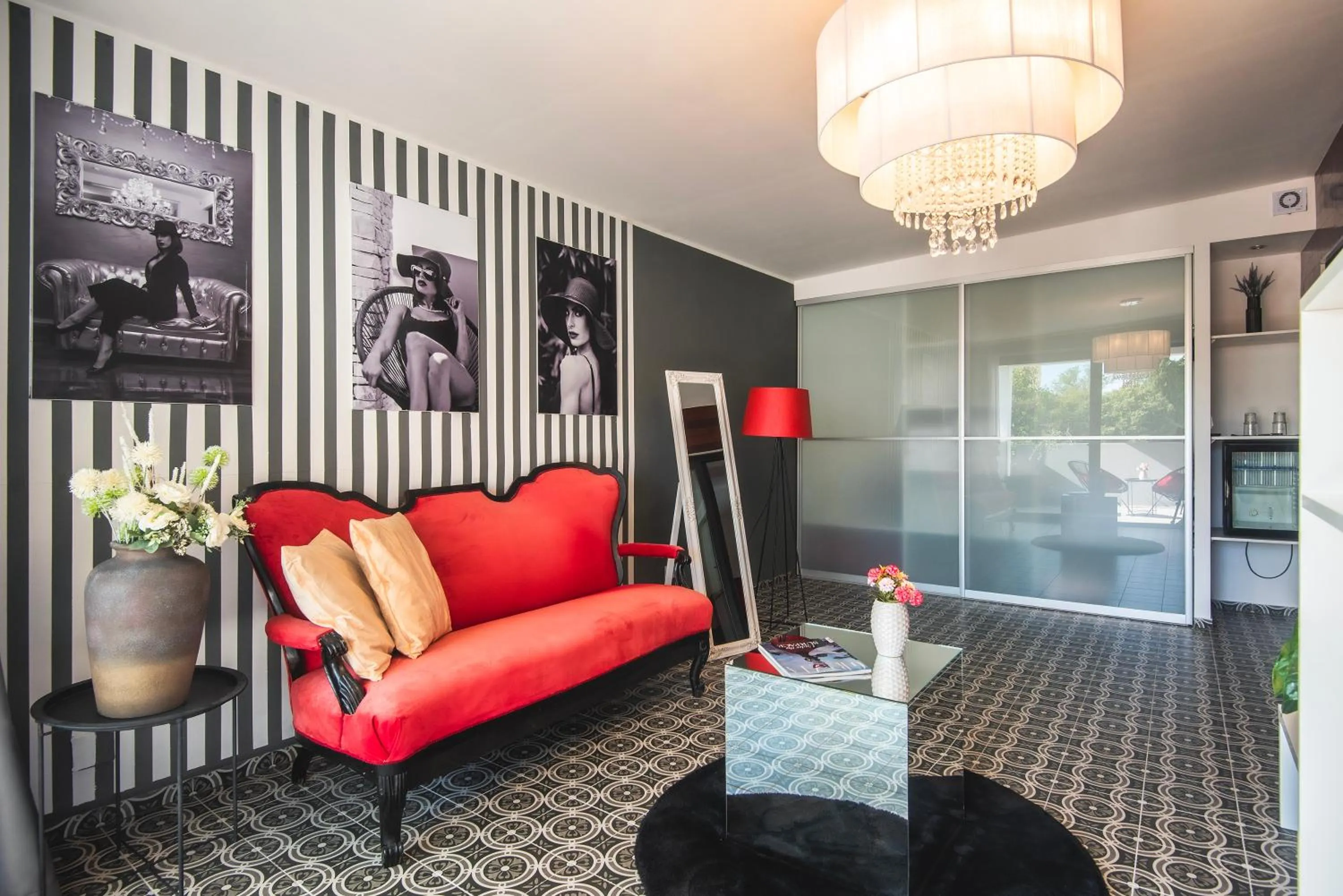 Living room in Boutique Hotel Chevalier by Bura Hotels - Adults Only