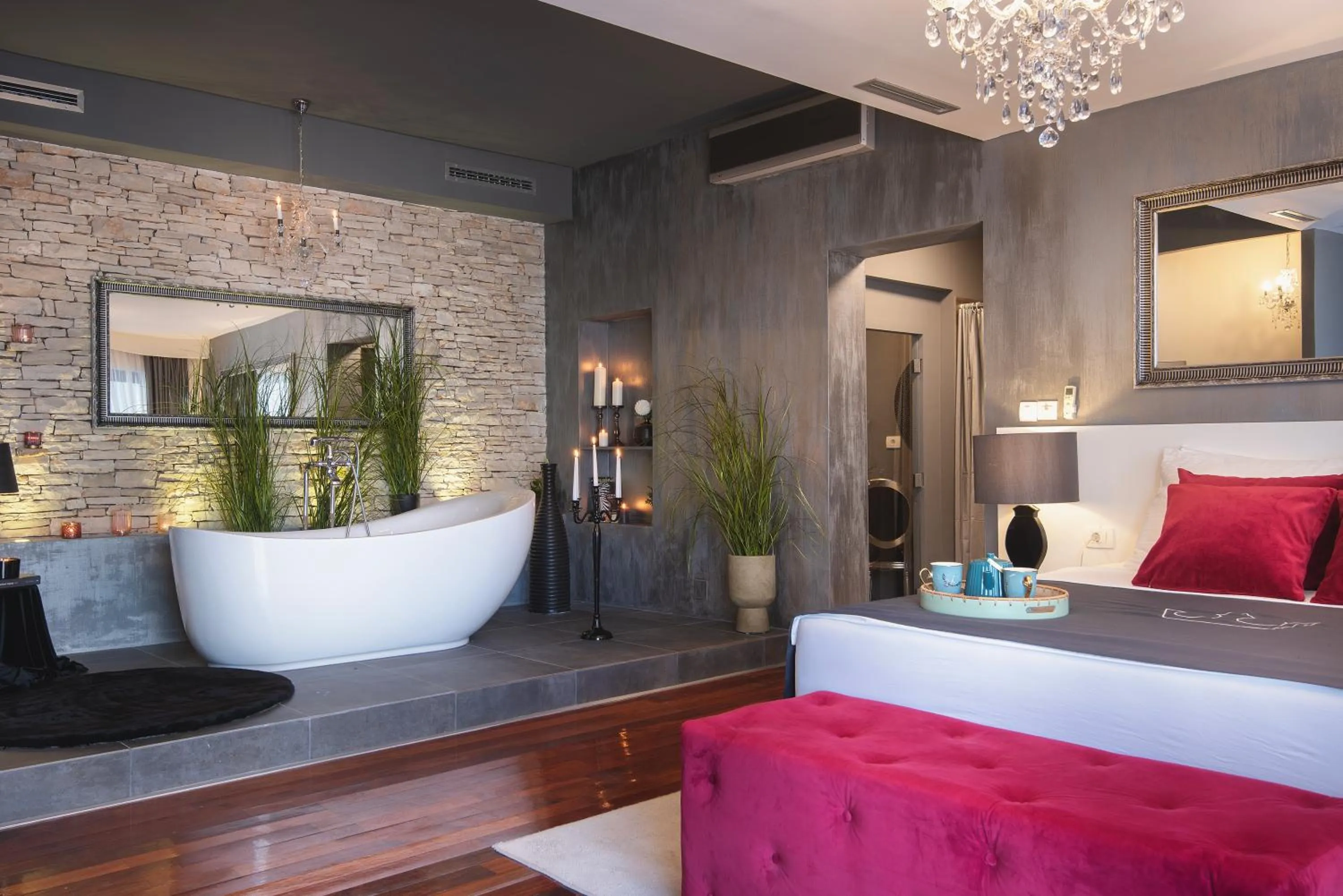 Inner courtyard view in Boutique Hotel Chevalier by Bura Hotels - Adults Only