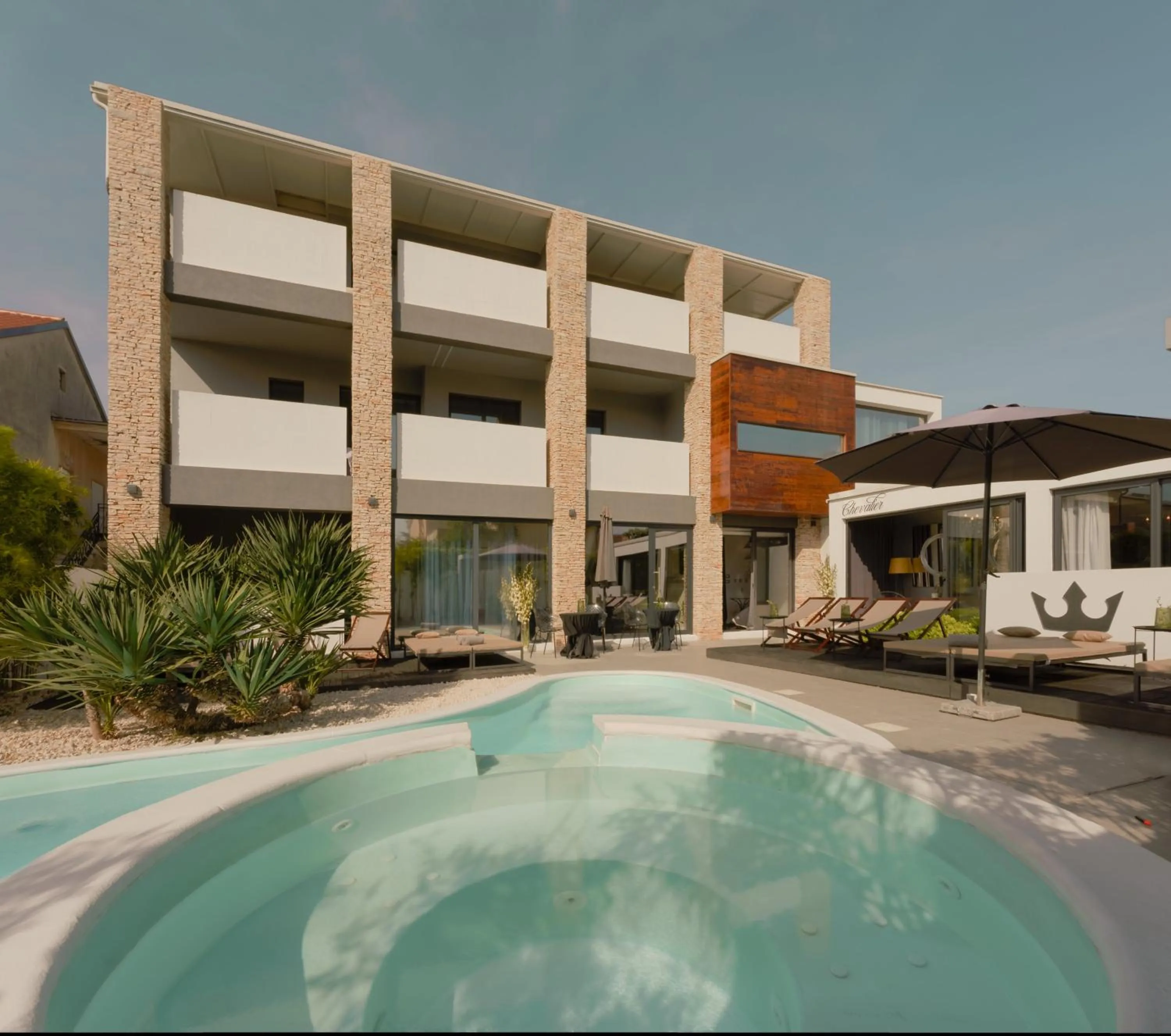 Swimming pool in Boutique Hotel Chevalier by Bura Hotels - Adults Only