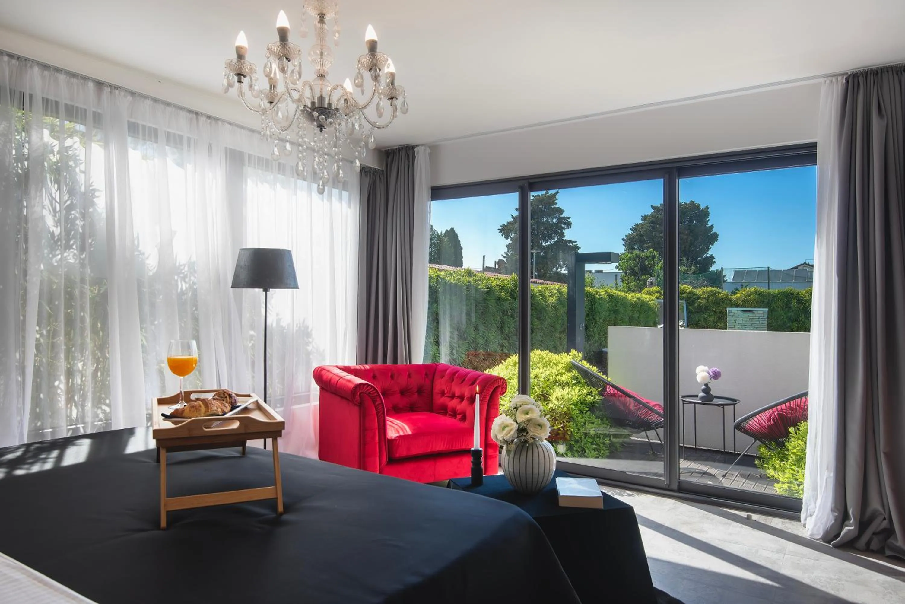 Pool view in Boutique Hotel Chevalier by Bura Hotels - Adults Only