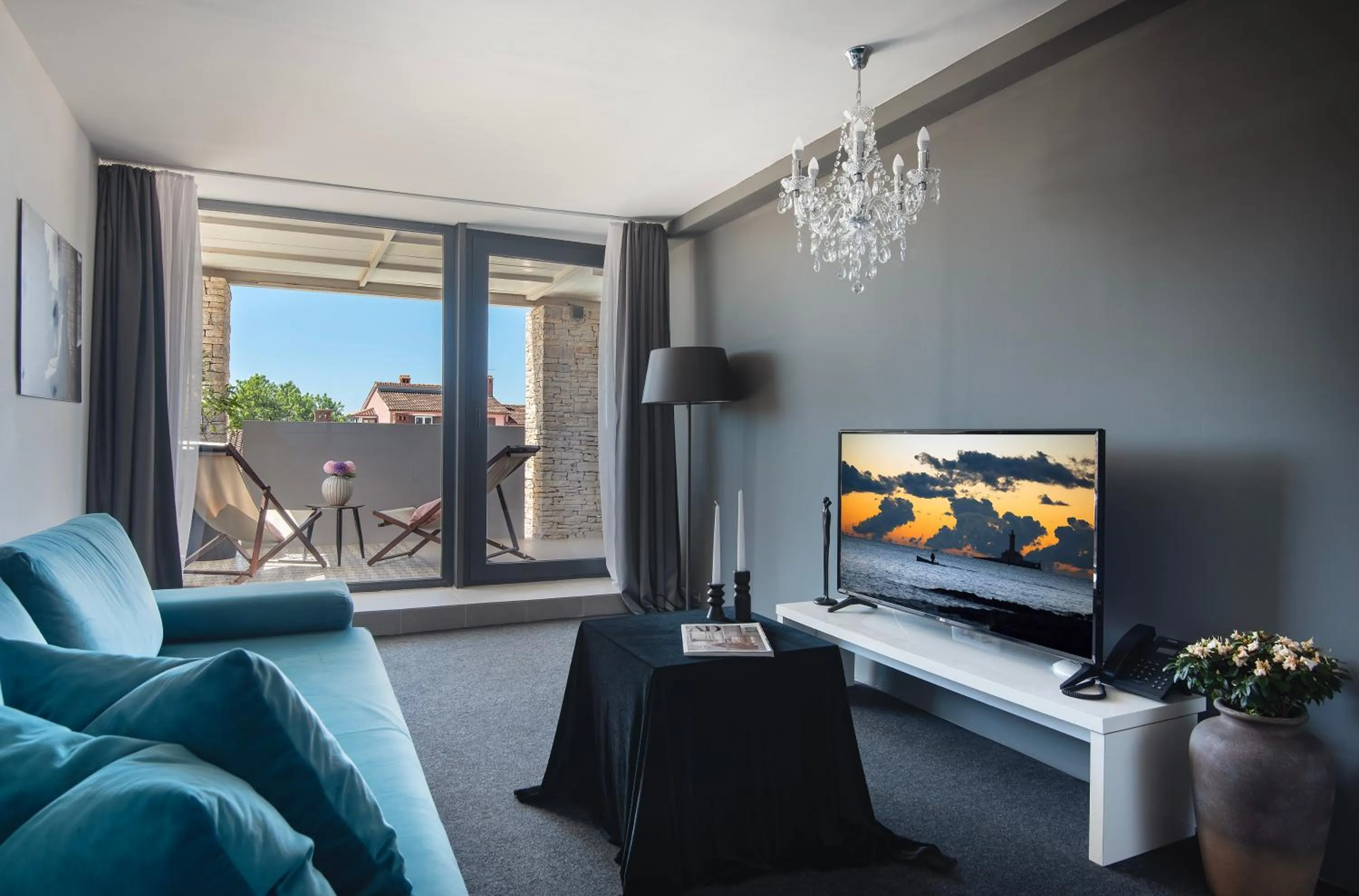 Pool view in Boutique Hotel Chevalier by Bura Hotels - Adults Only