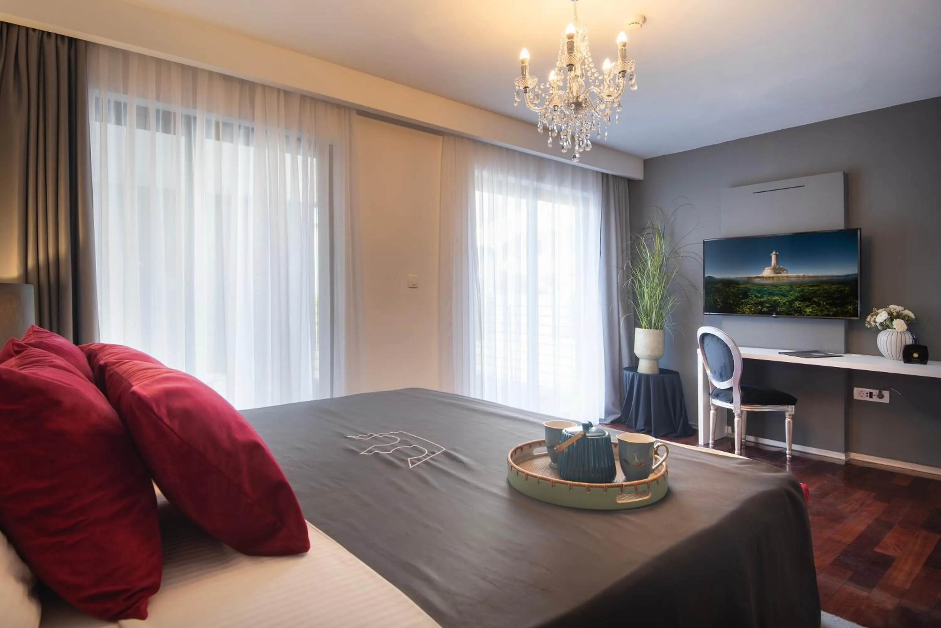 Inner courtyard view in Boutique Hotel Chevalier by Bura Hotels - Adults Only