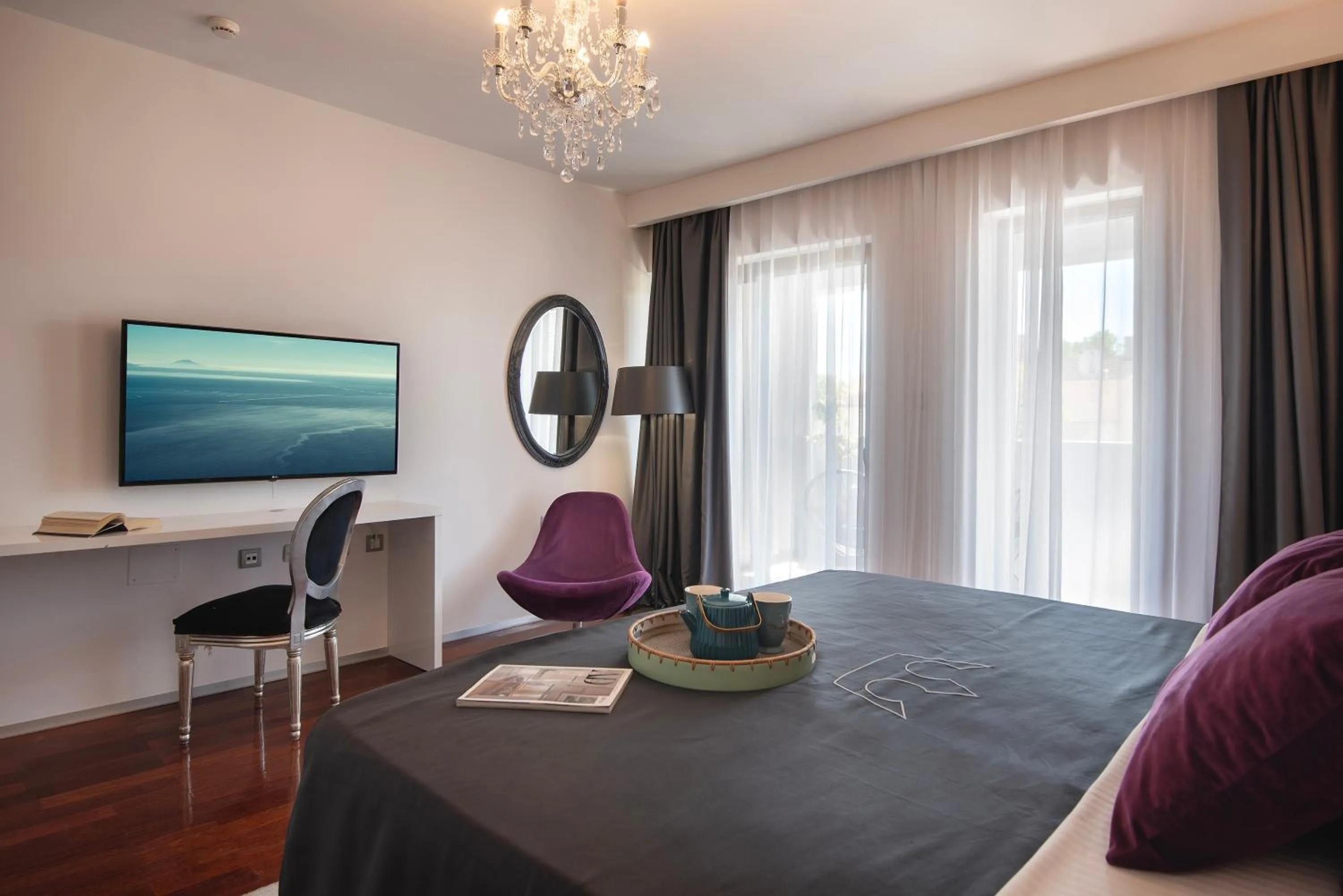 Pool view in Boutique Hotel Chevalier by Bura Hotels - Adults Only