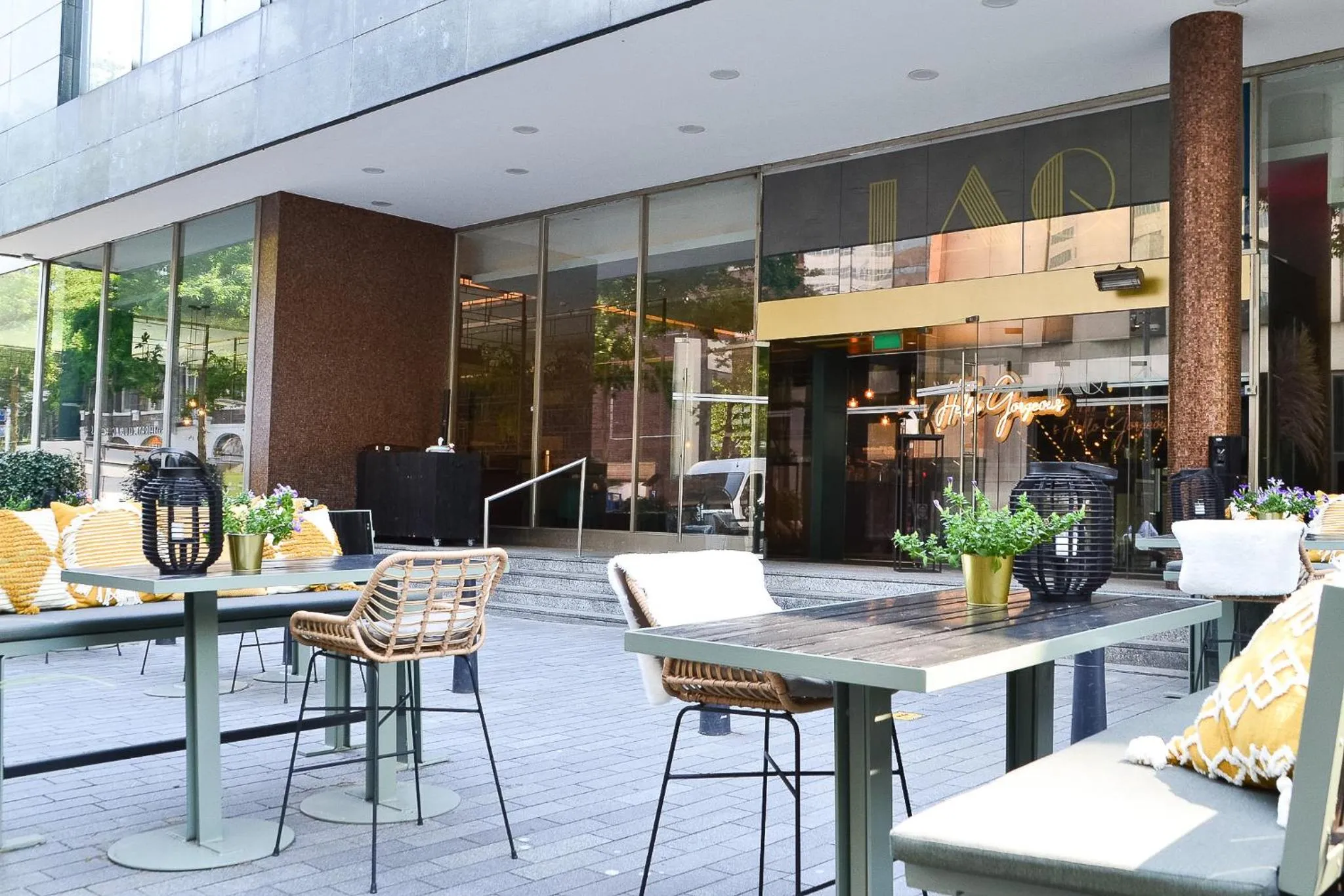 Balcony/Terrace in Hilton Rotterdam