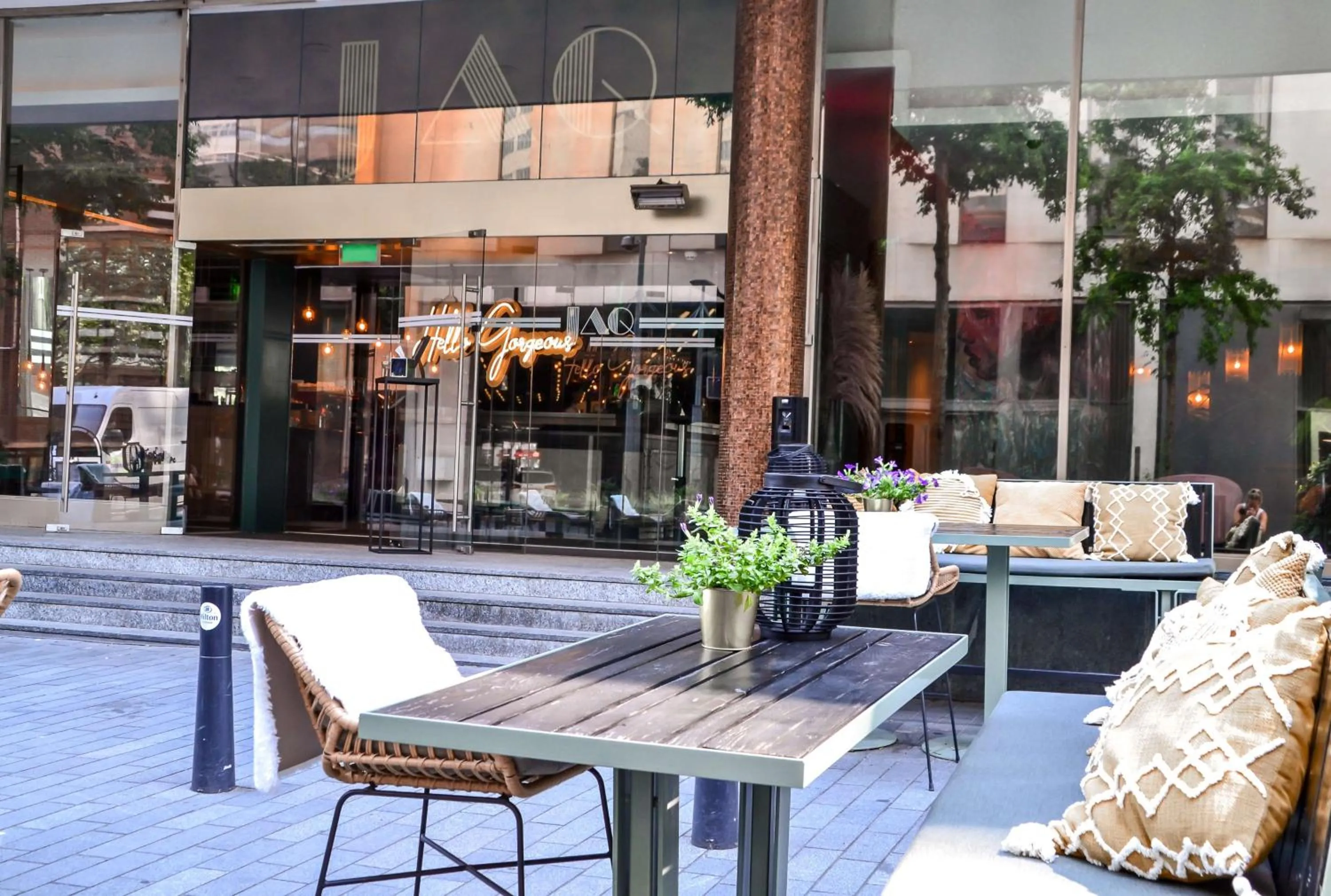 Restaurant/places to eat in Hilton Rotterdam