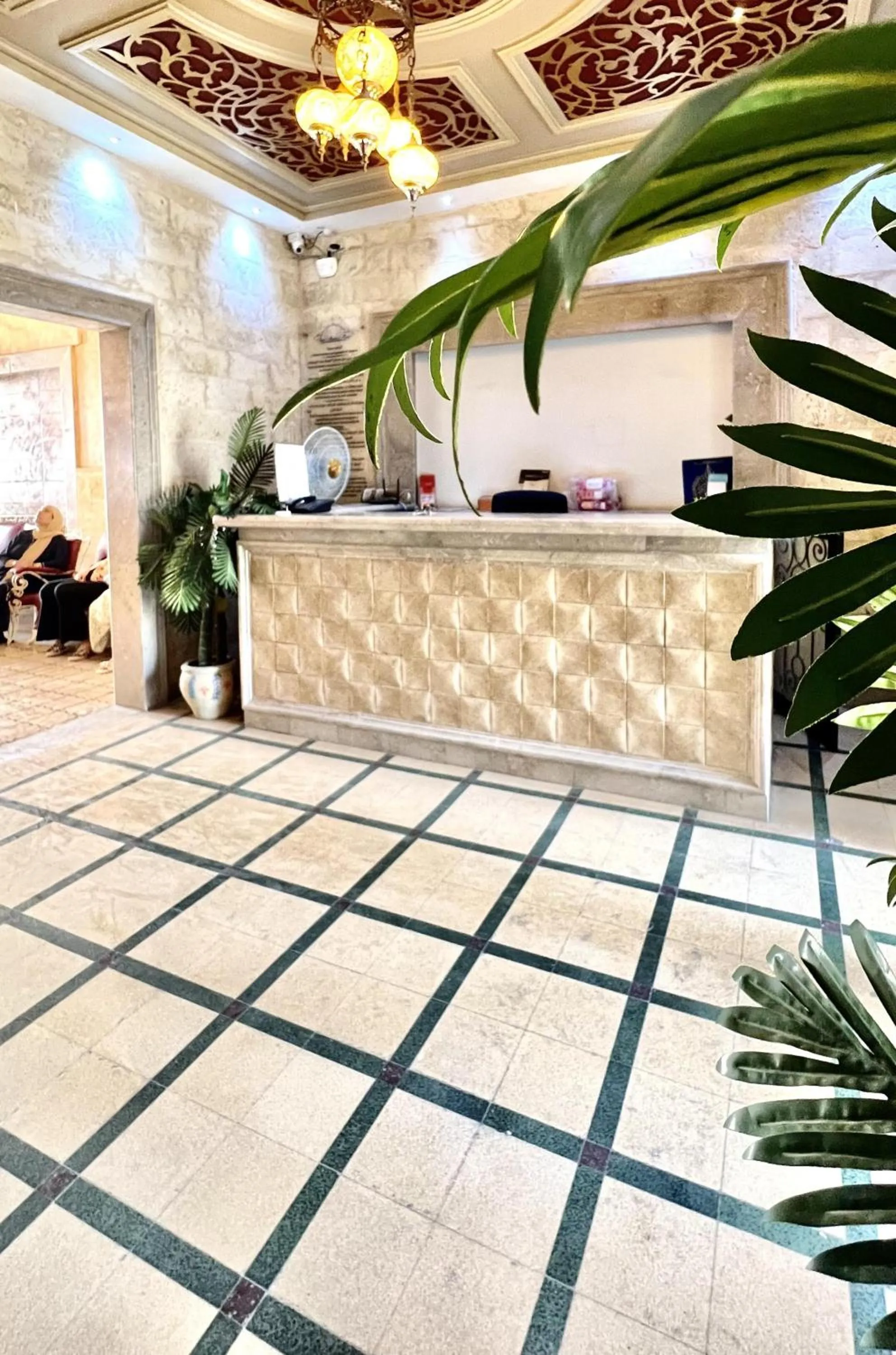 Lobby or reception in Hôtel Ayachi