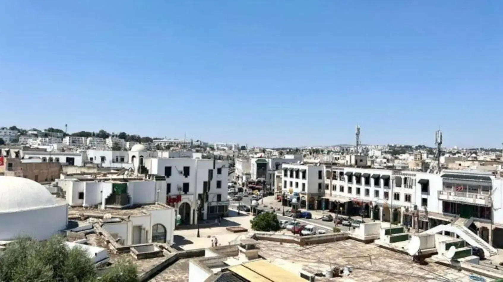 City view in Hôtel Ayachi City view in Hôtel Ayachi