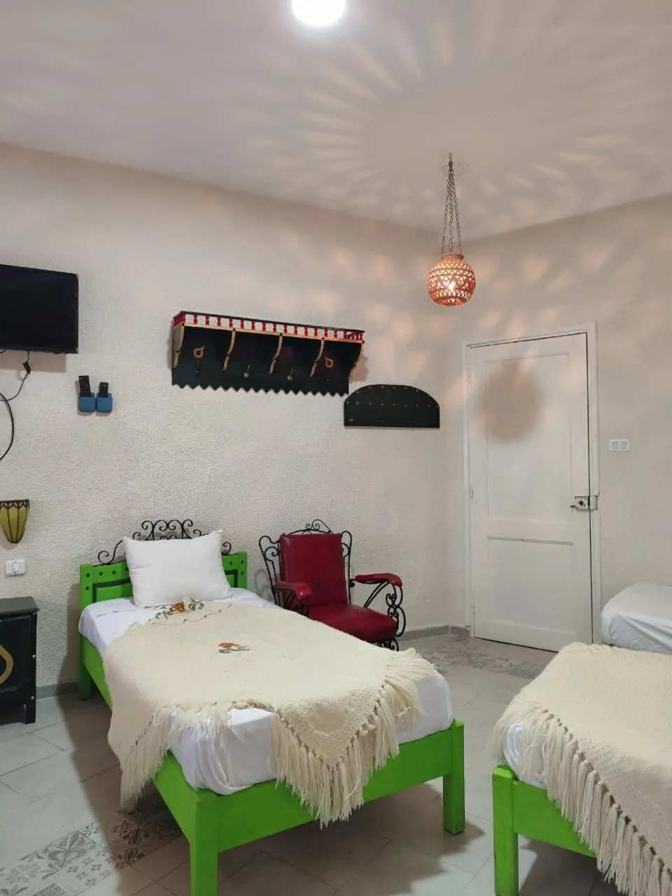 Bedroom, Bed in Hôtel Ayachi