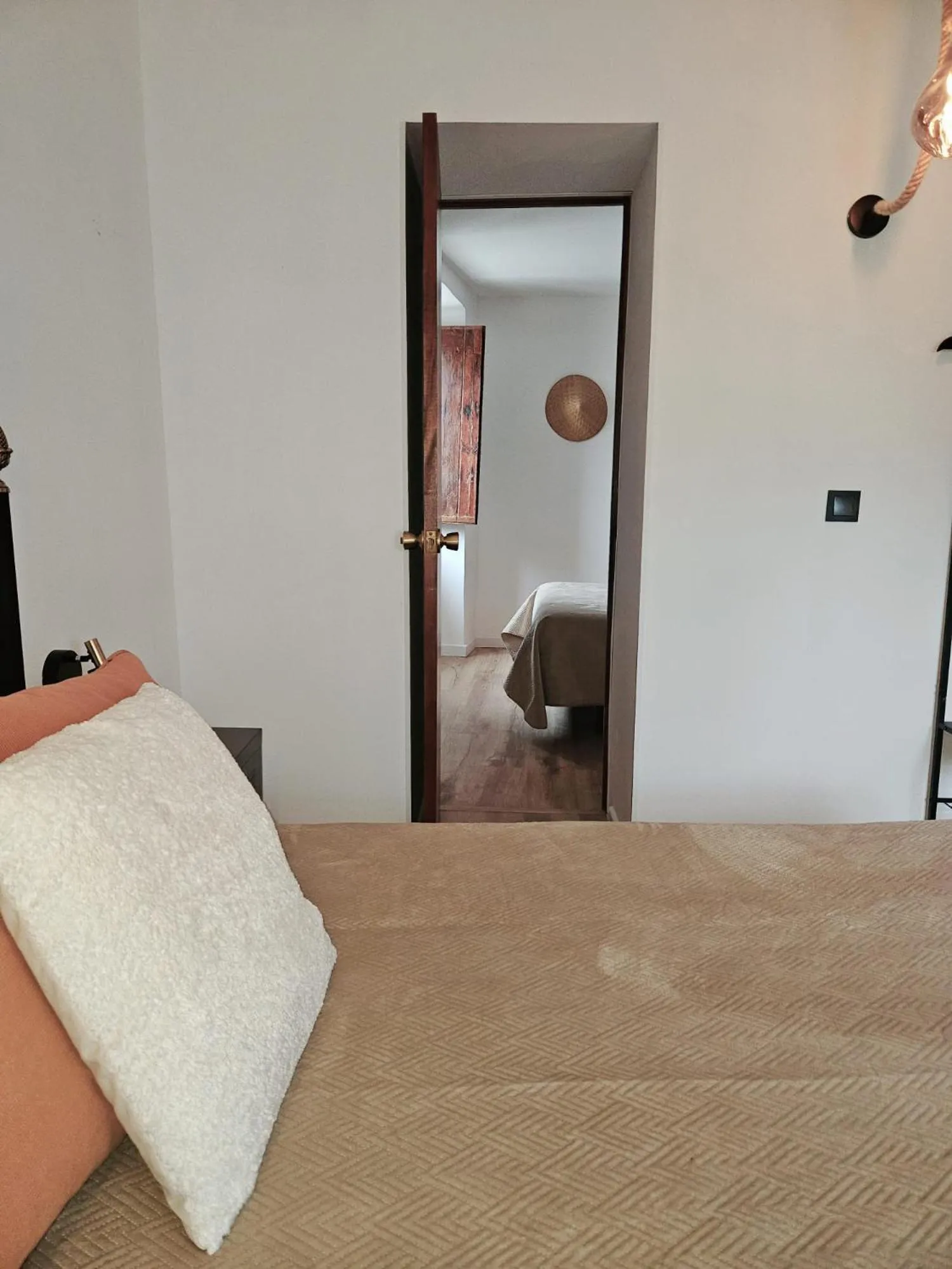 Bed in Alcamim Guesthouse