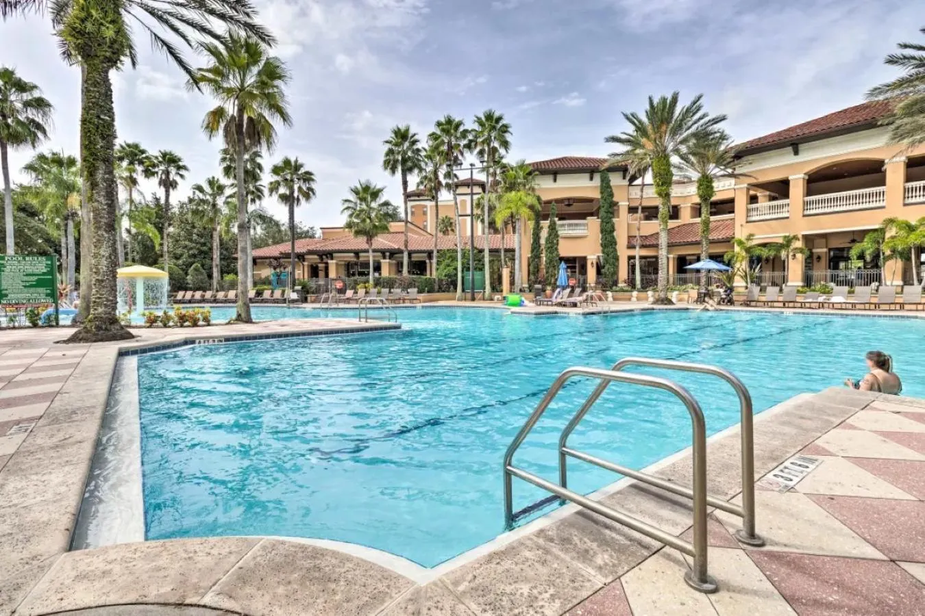 Swimming pool in Cozy Orlando Resort Condo 4Mi from Disney