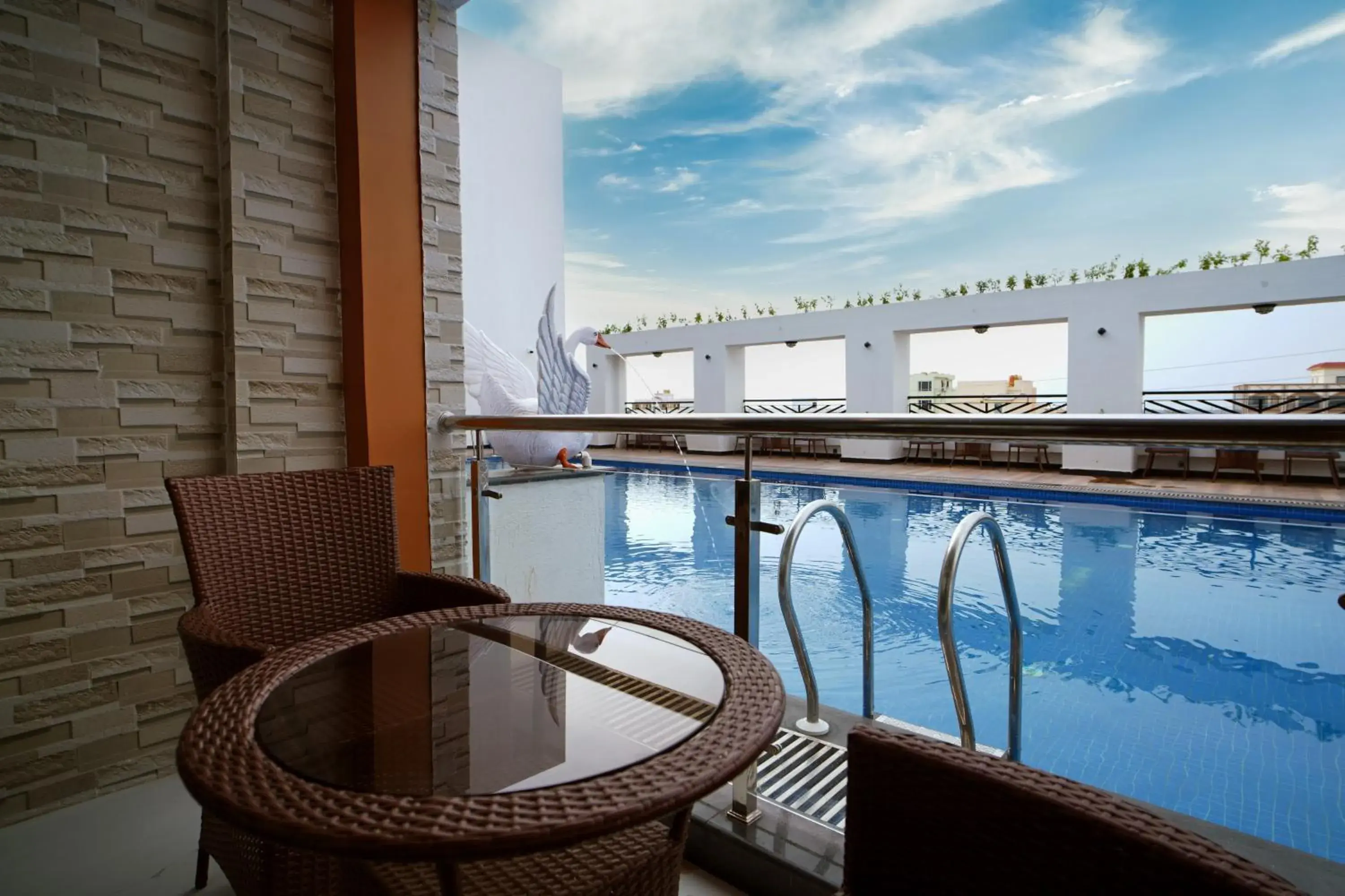 King Room with Pool View in Shanti Seaview Resort & Spa King Room with Pool View in Shanti Seaview Resort & Spa