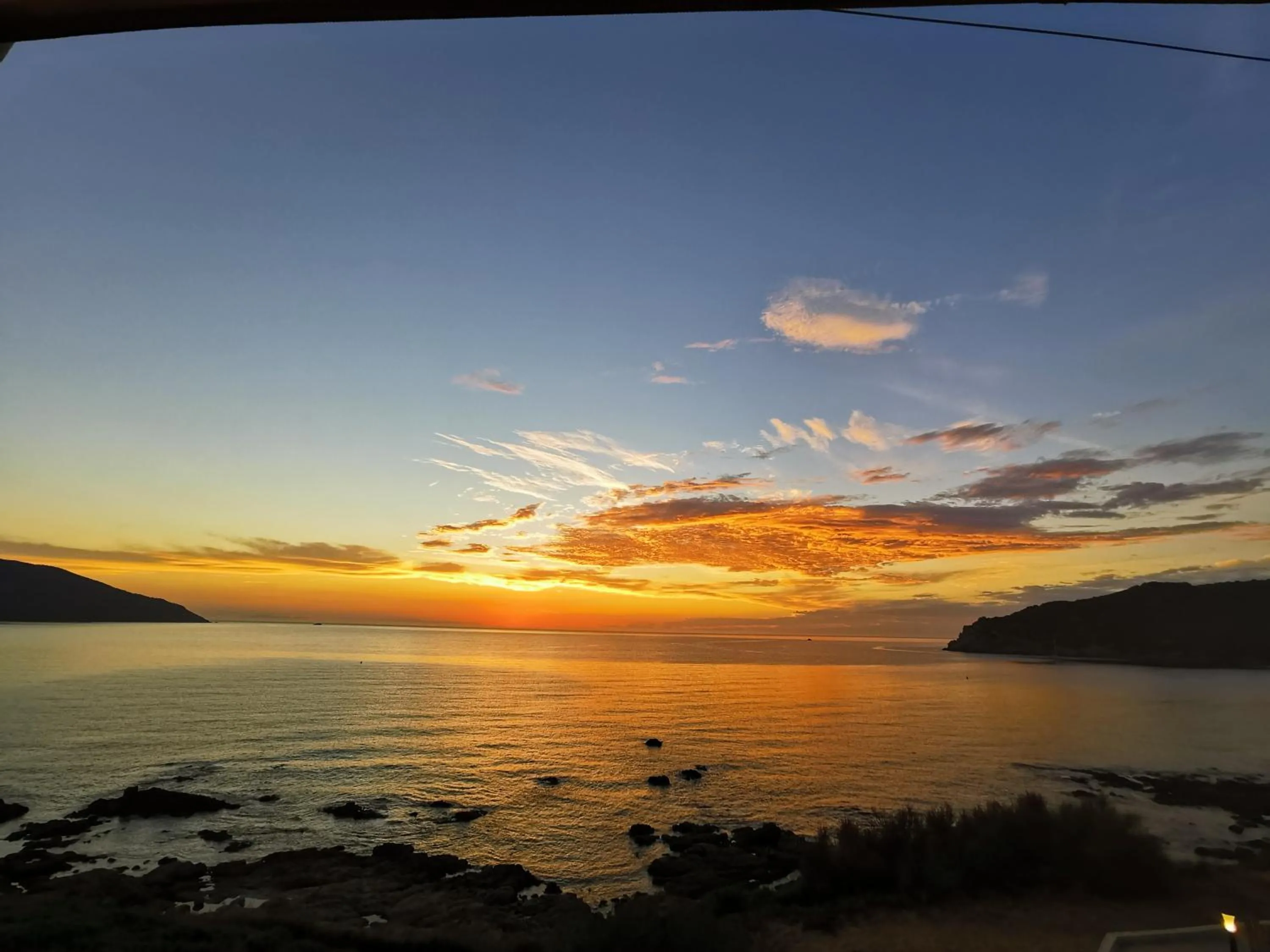 Sunset in Village de vacances Paese di Lava, Grand Ajaccio