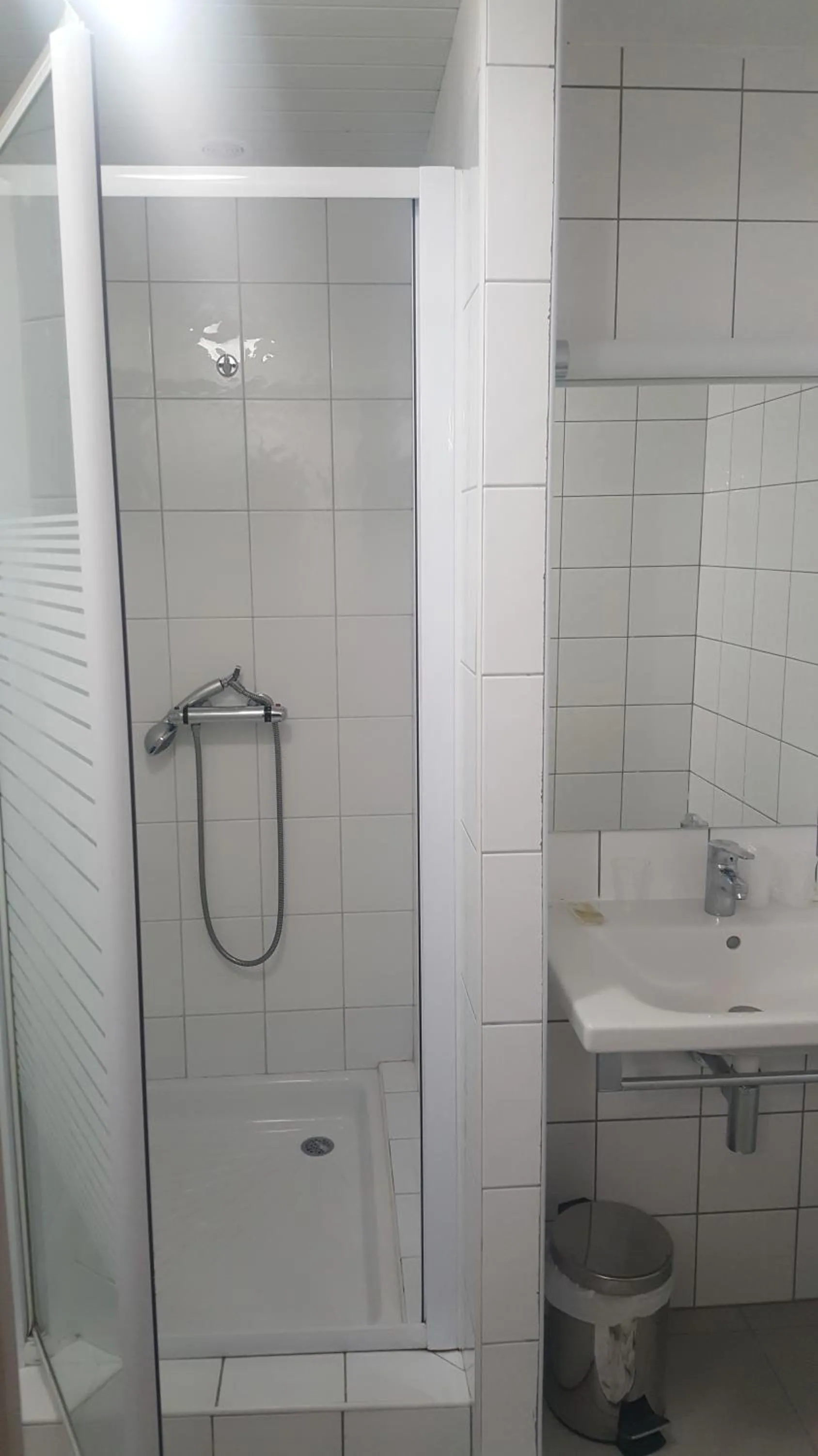 Shower in Village de vacances Paese di Lava, Grand Ajaccio