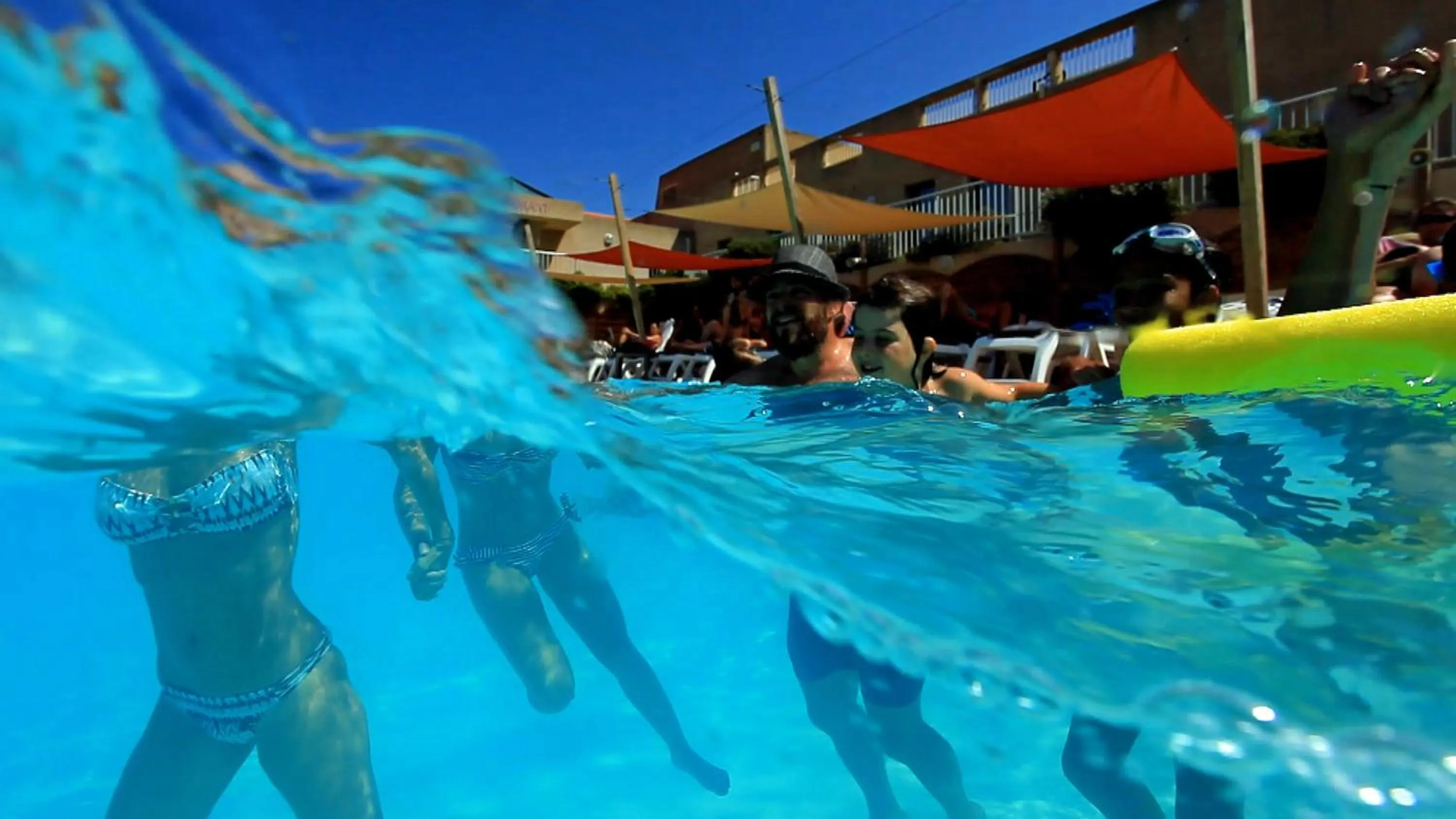 Swimming pool in Village de vacances Paese di Lava, Grand Ajaccio