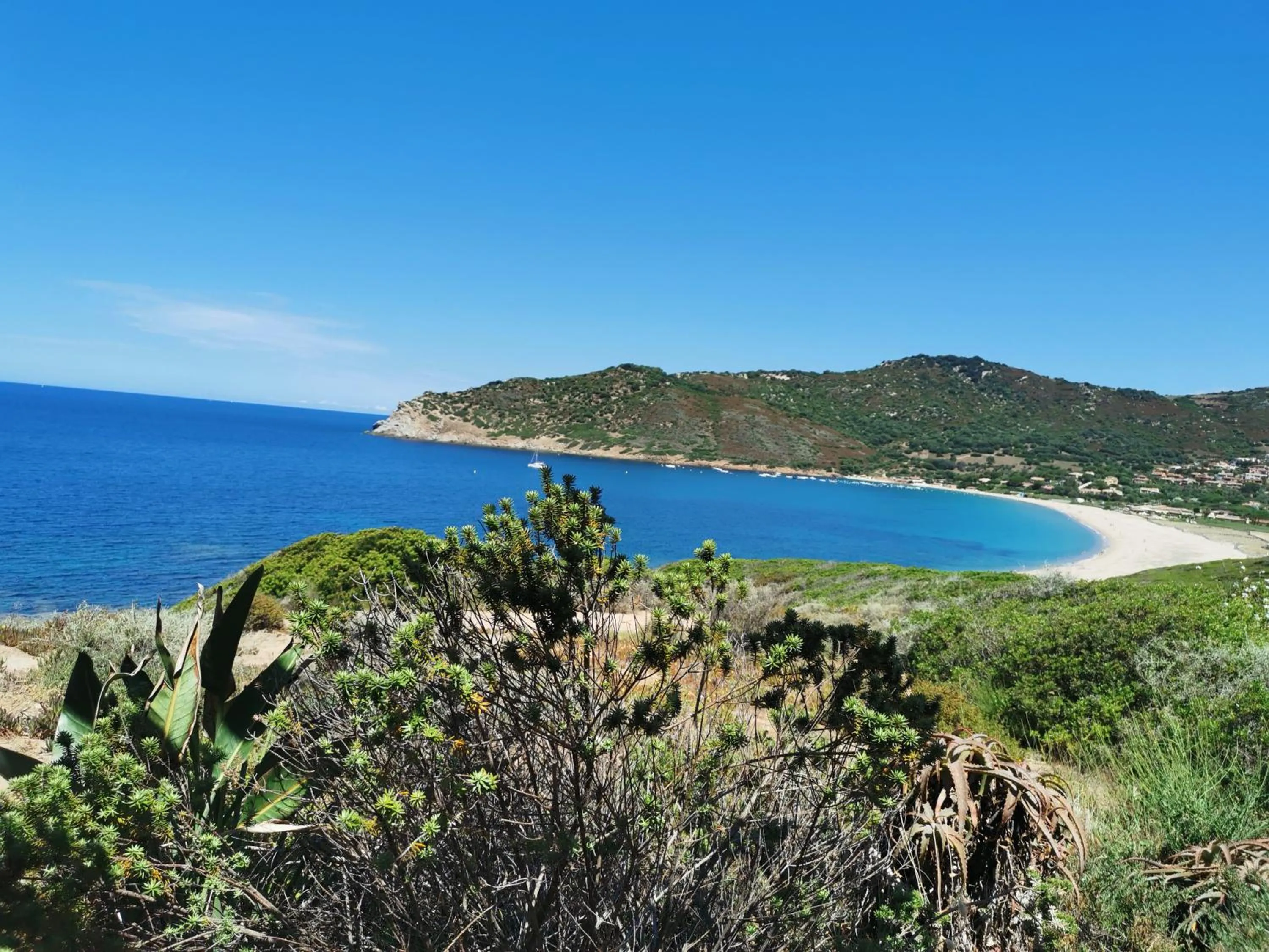 Sea view in Village de vacances Paese di Lava, Grand Ajaccio