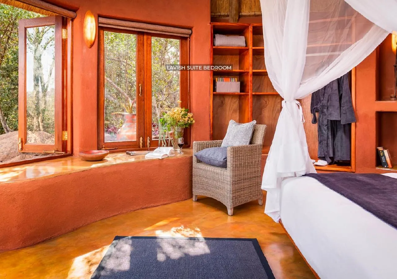 Bedroom, Bed in Leshiba Wilderness