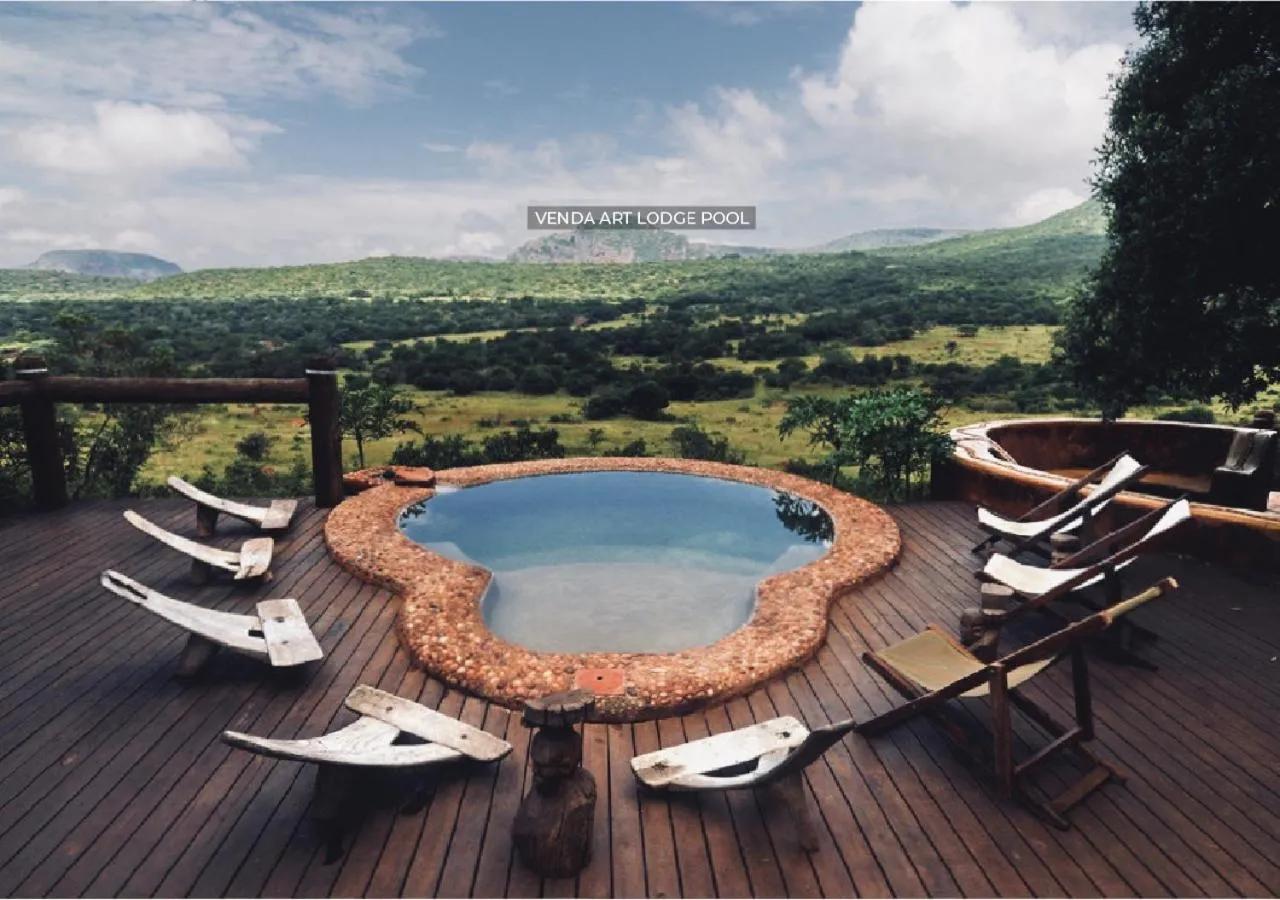 Swimming pool in Leshiba Wilderness