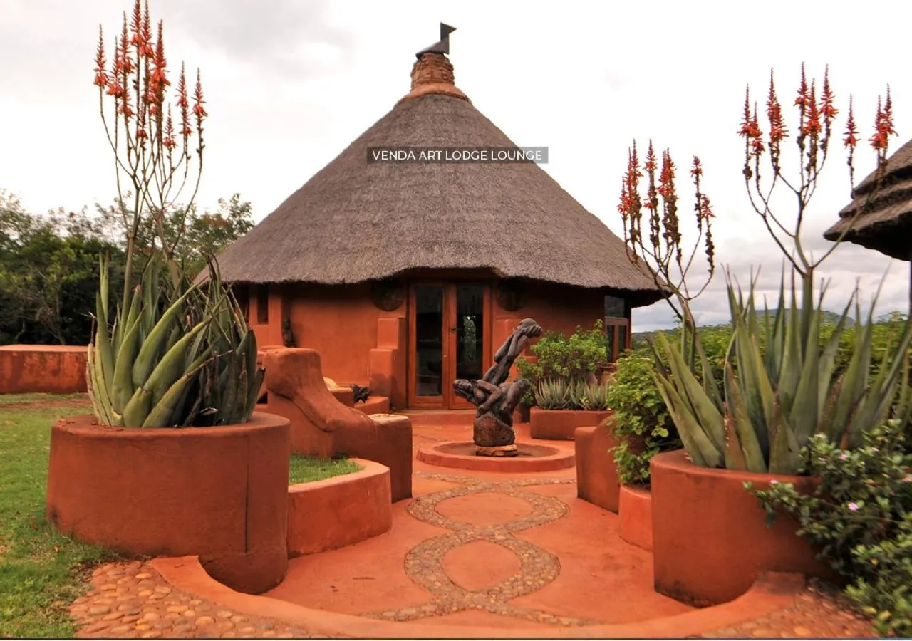 Communal lounge/ TV room in Leshiba Wilderness