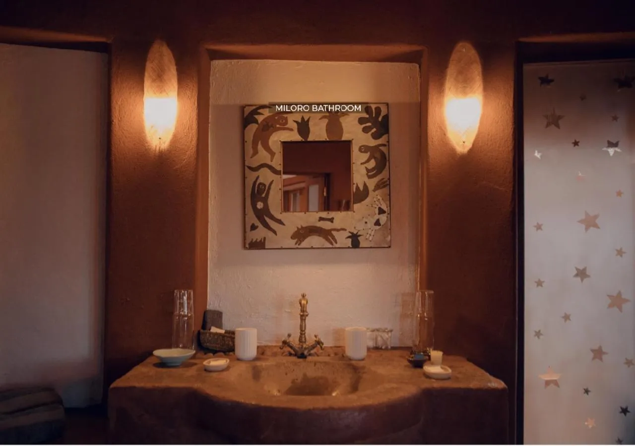 Bathroom in Leshiba Wilderness