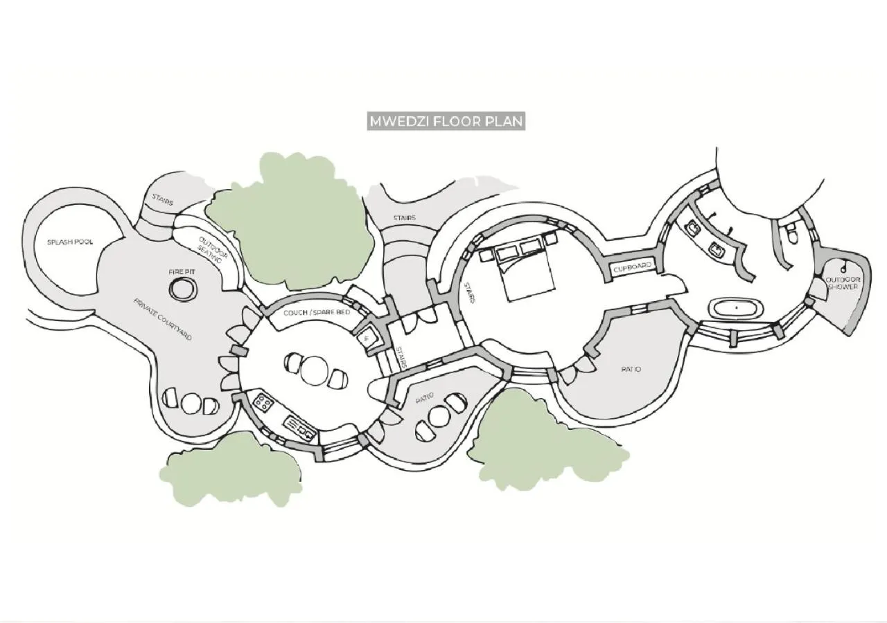 Floor plan in Leshiba Wilderness