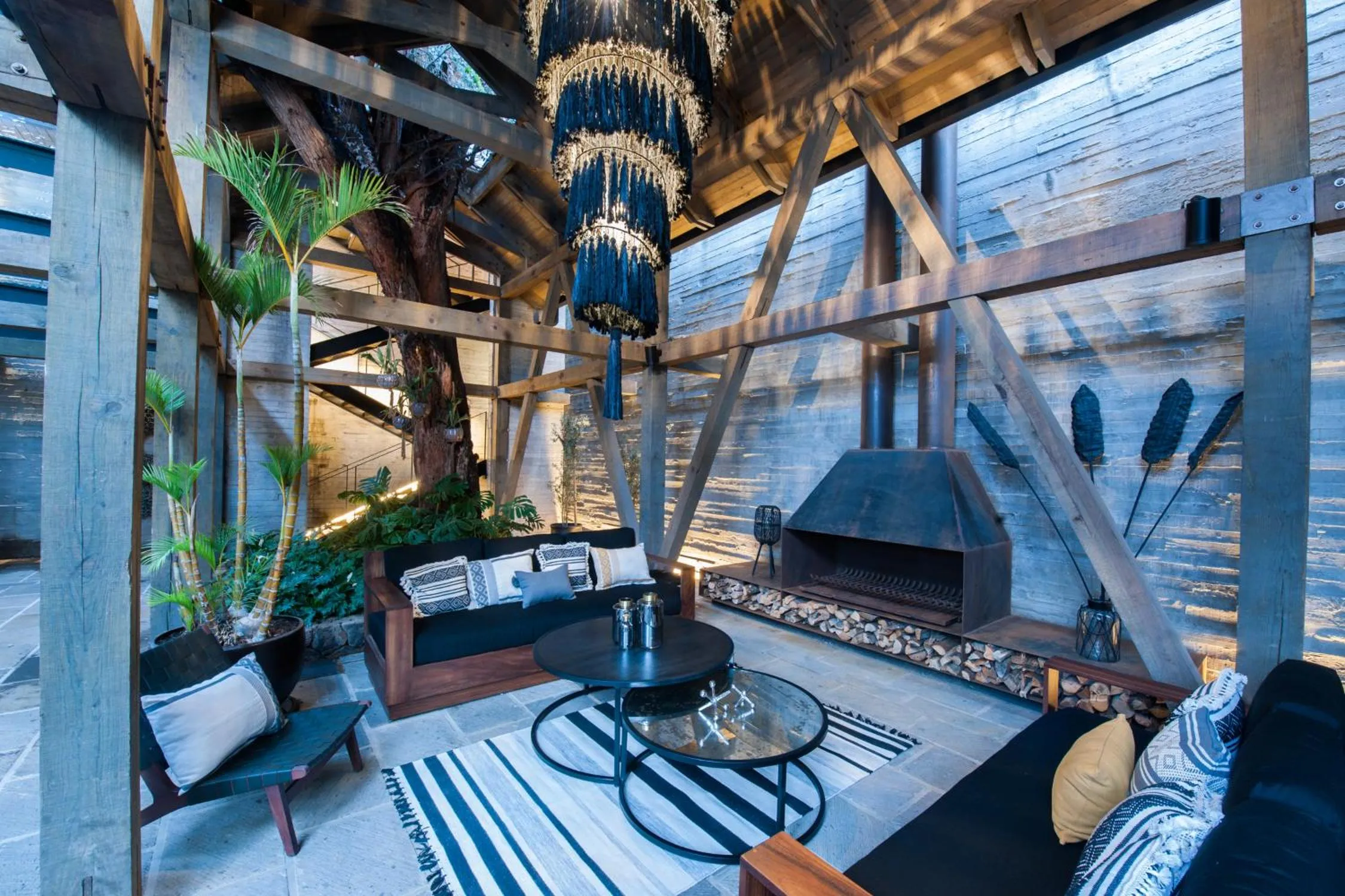 Living room in El Lugar del que te hable Hotel Boutique