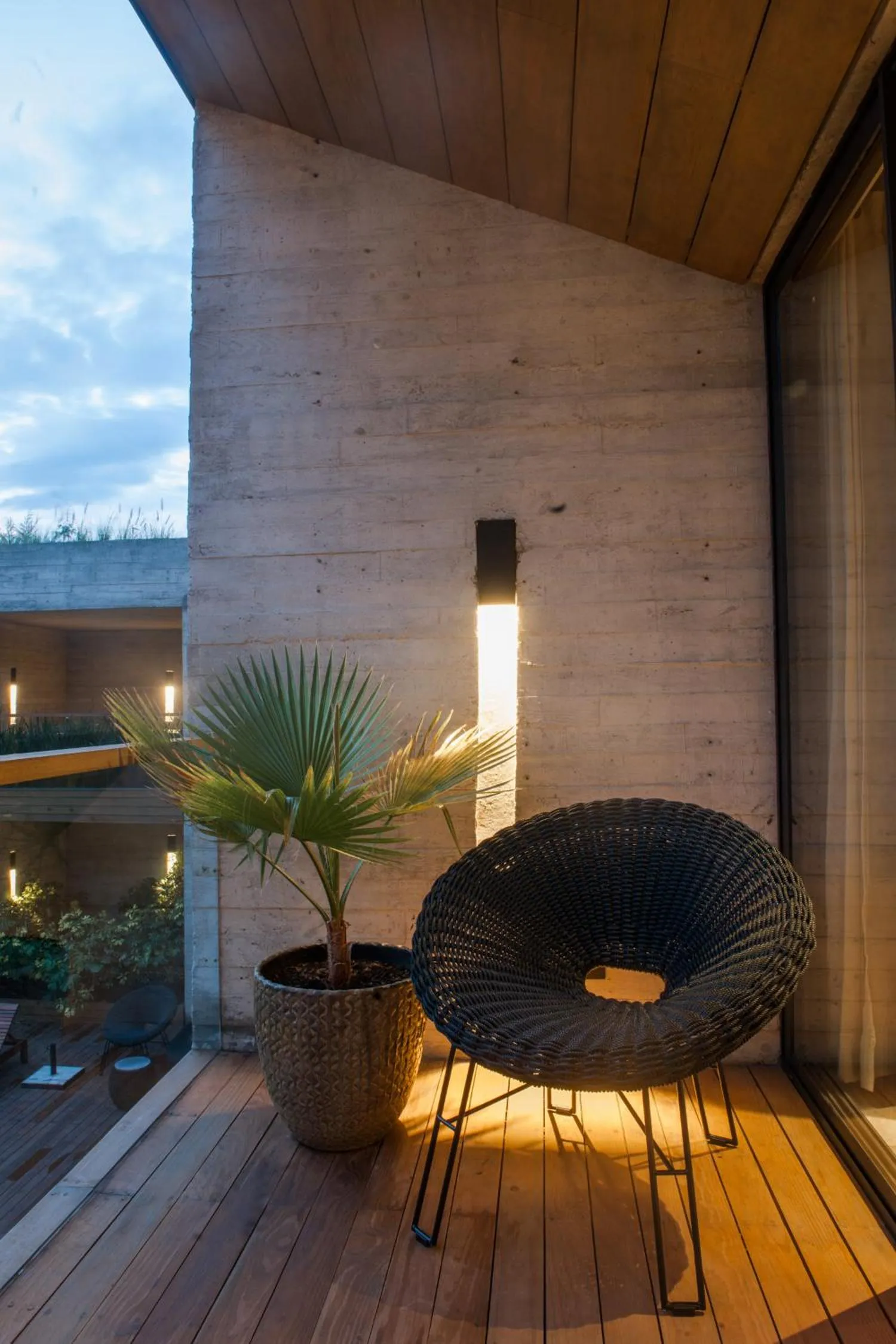 Balcony/Terrace in El Lugar del que te hable Hotel Boutique