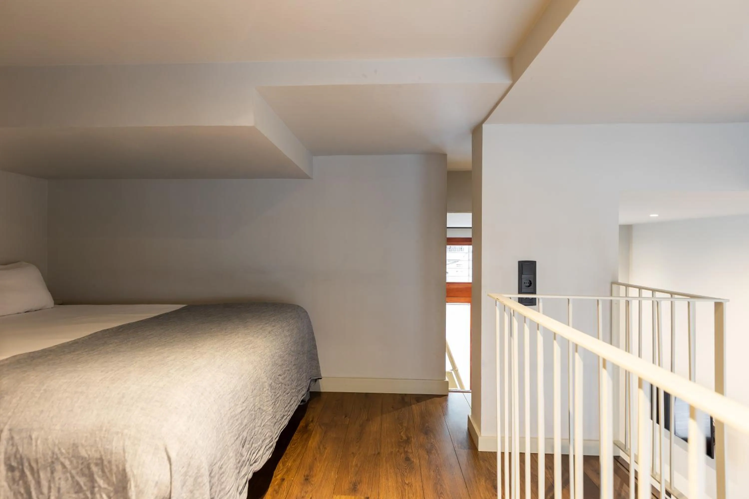 Bed in Uma Suites Barceloneta Beach