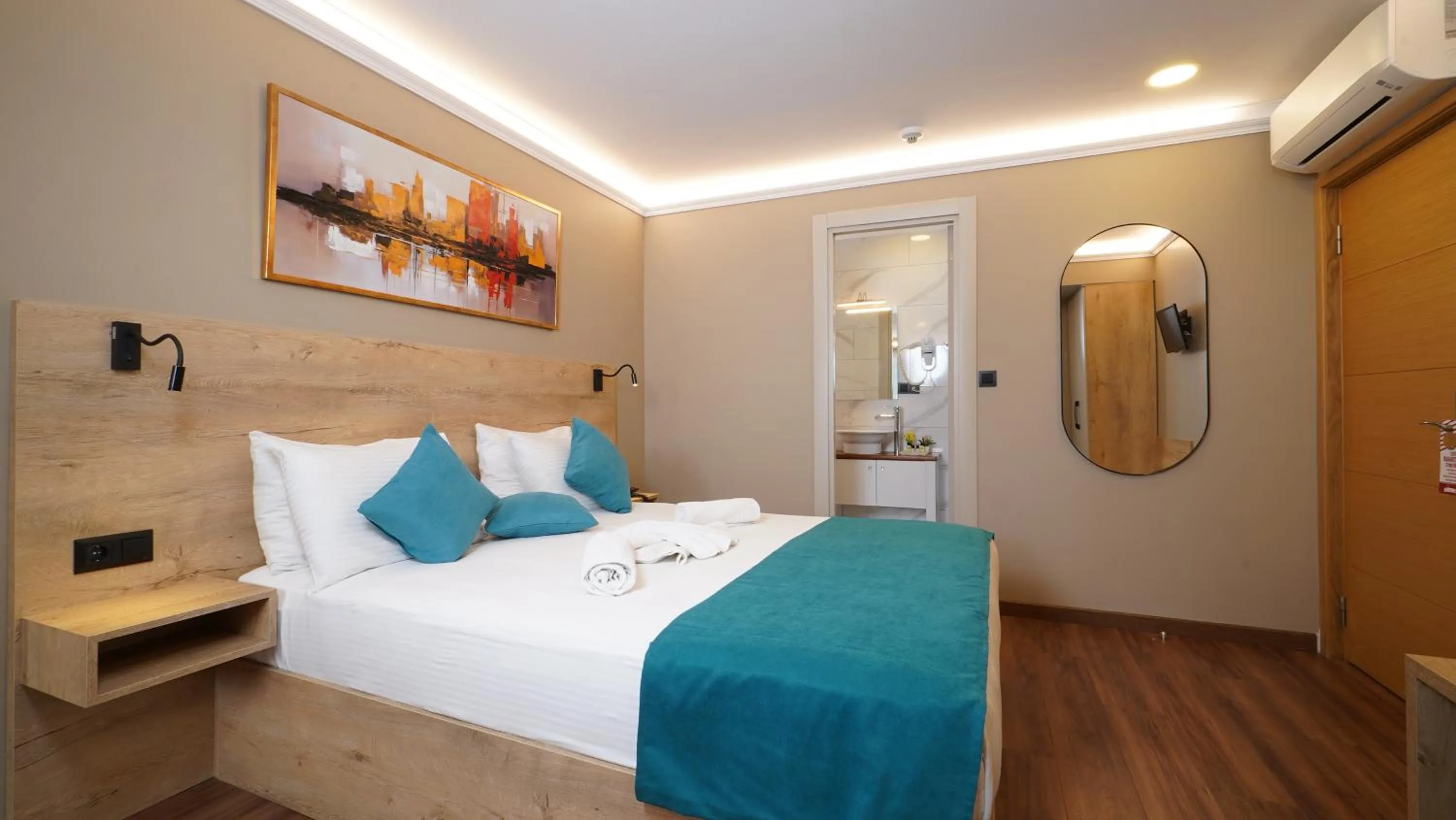 Bed in The Marist Hotel Kadikoy