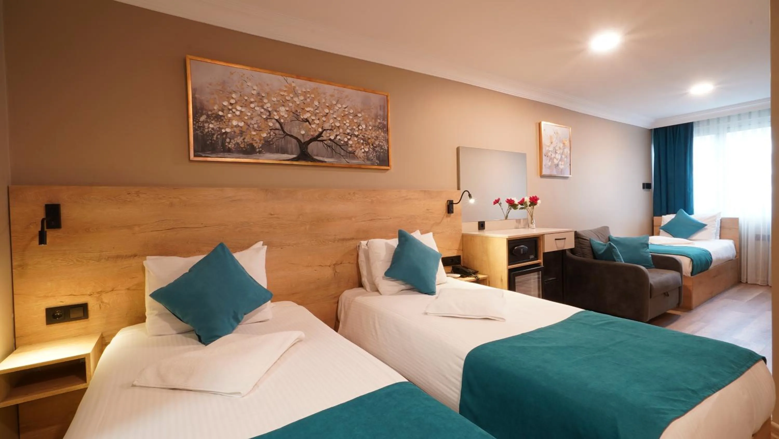 Bed in The Marist Hotel Kadikoy