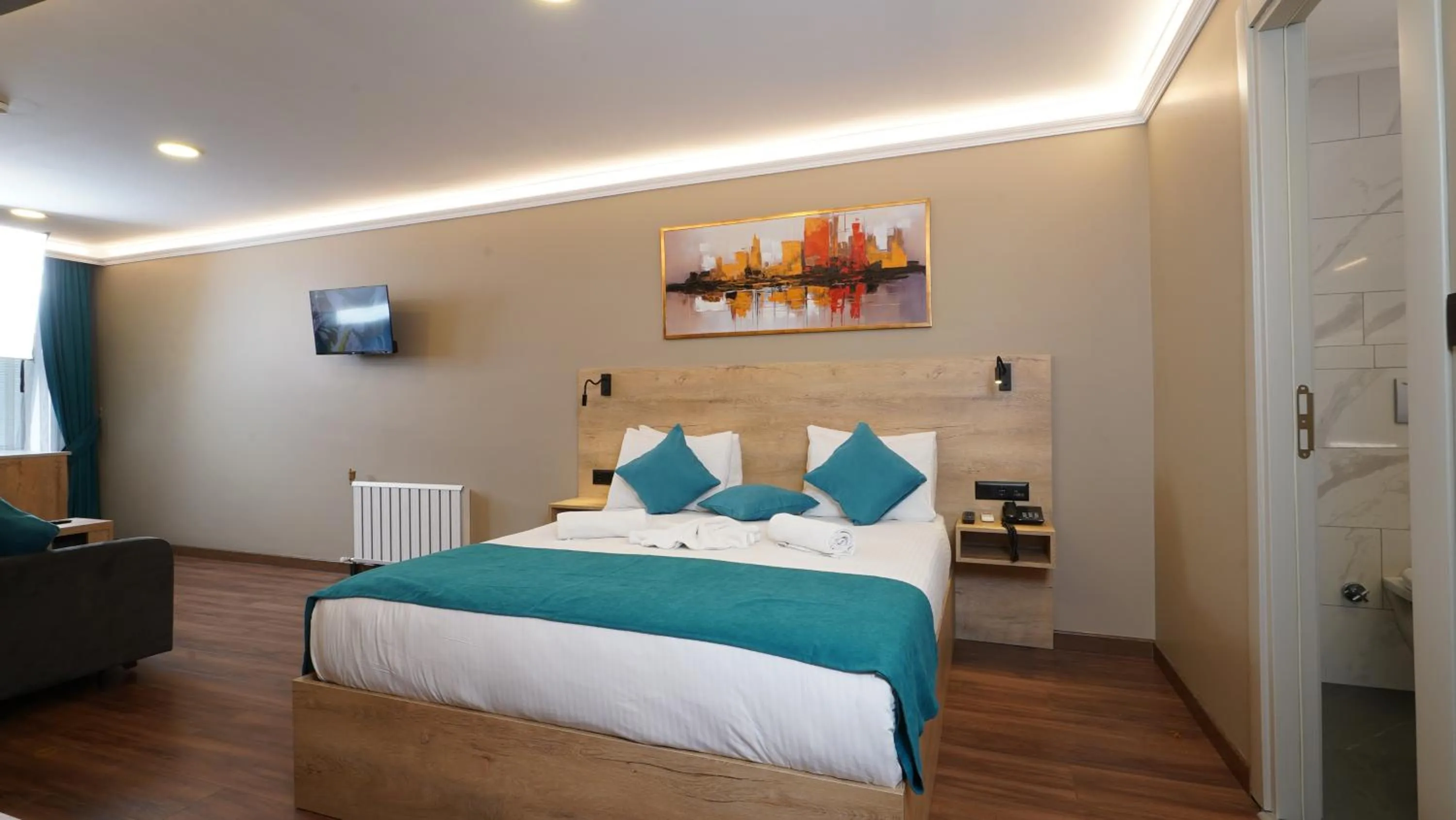 Bed in The Marist Hotel Kadikoy