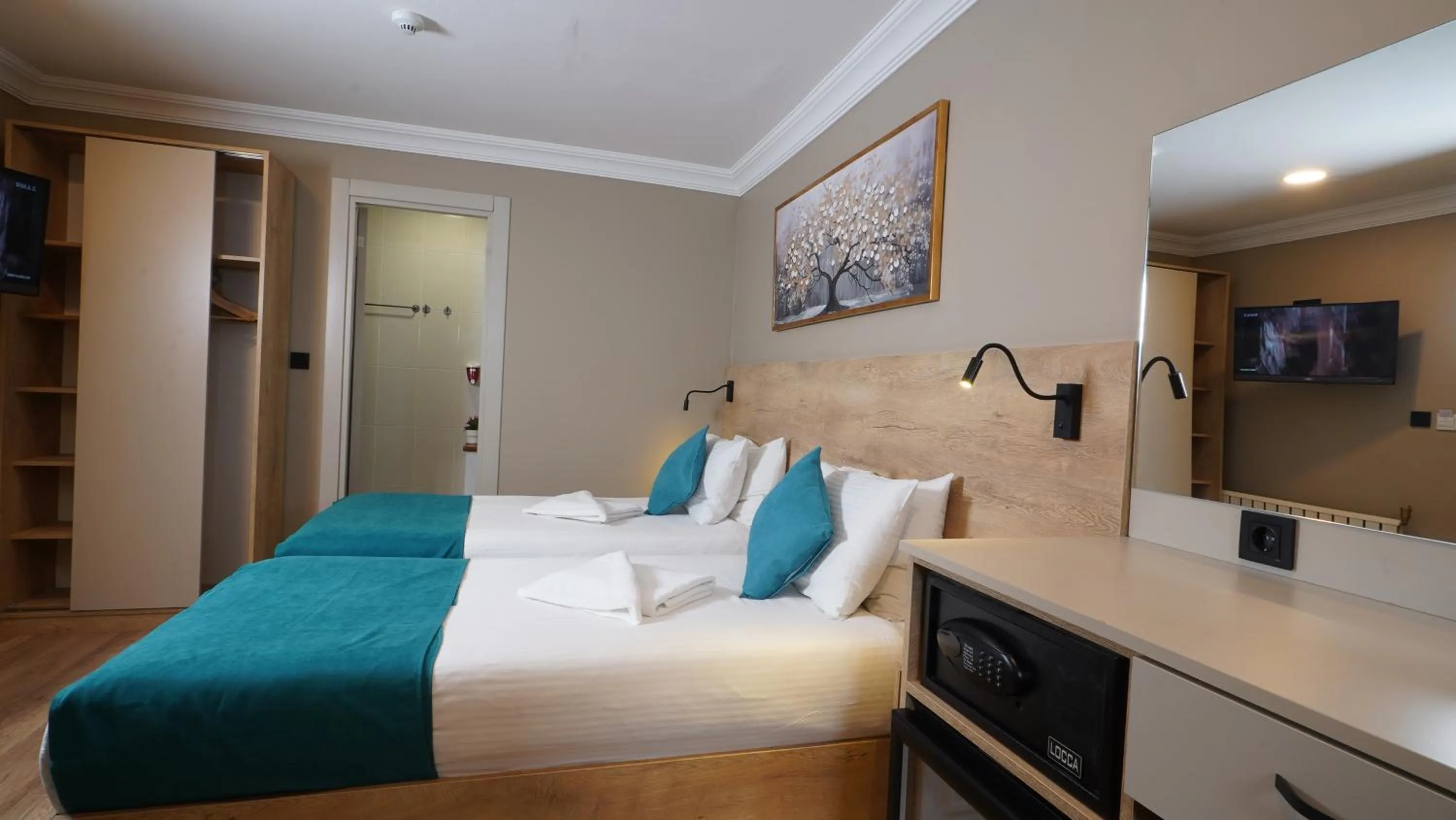 Bed in The Marist Hotel Kadikoy